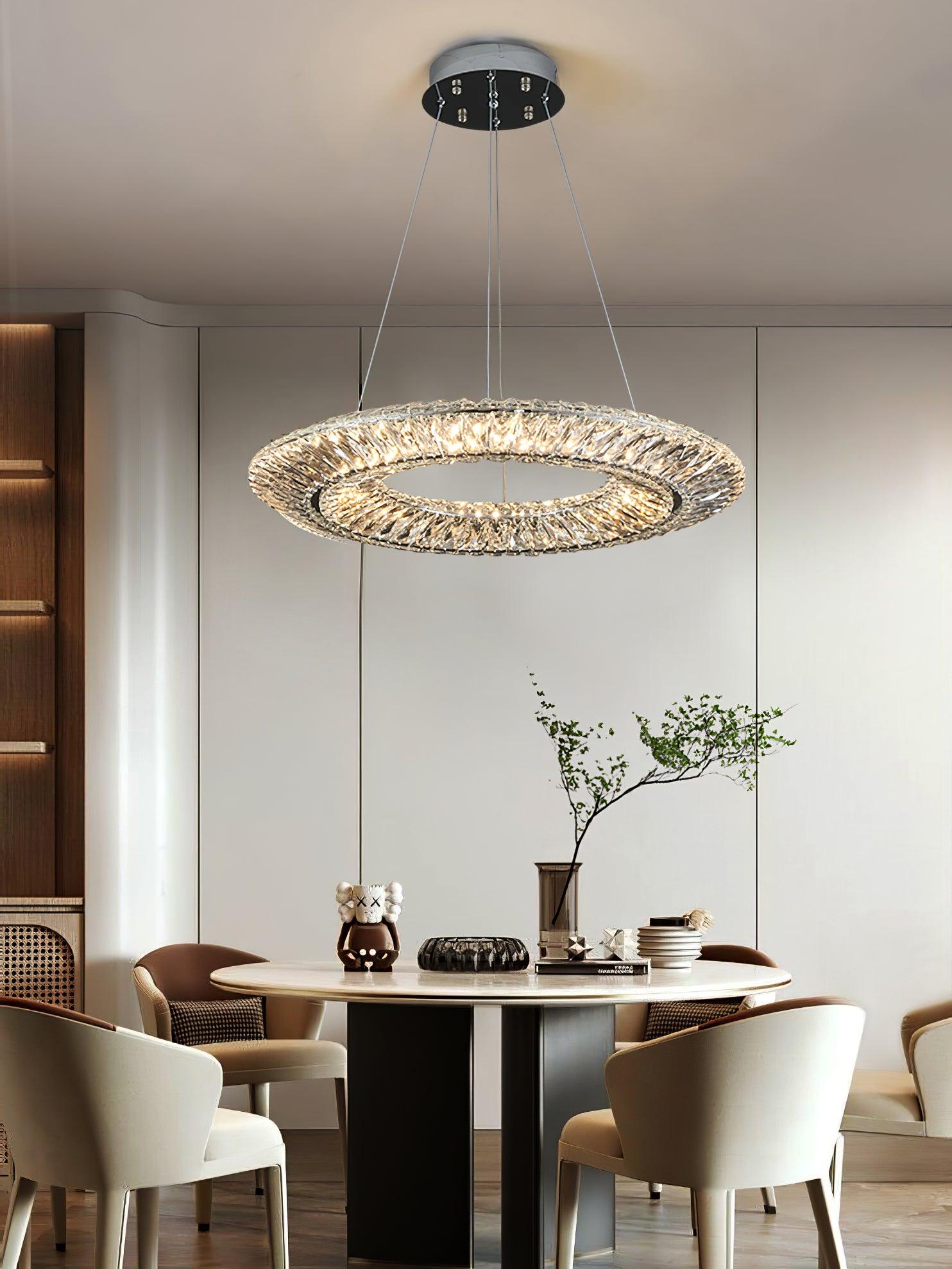 Tanager Geometric Chandelier - Blowlighting