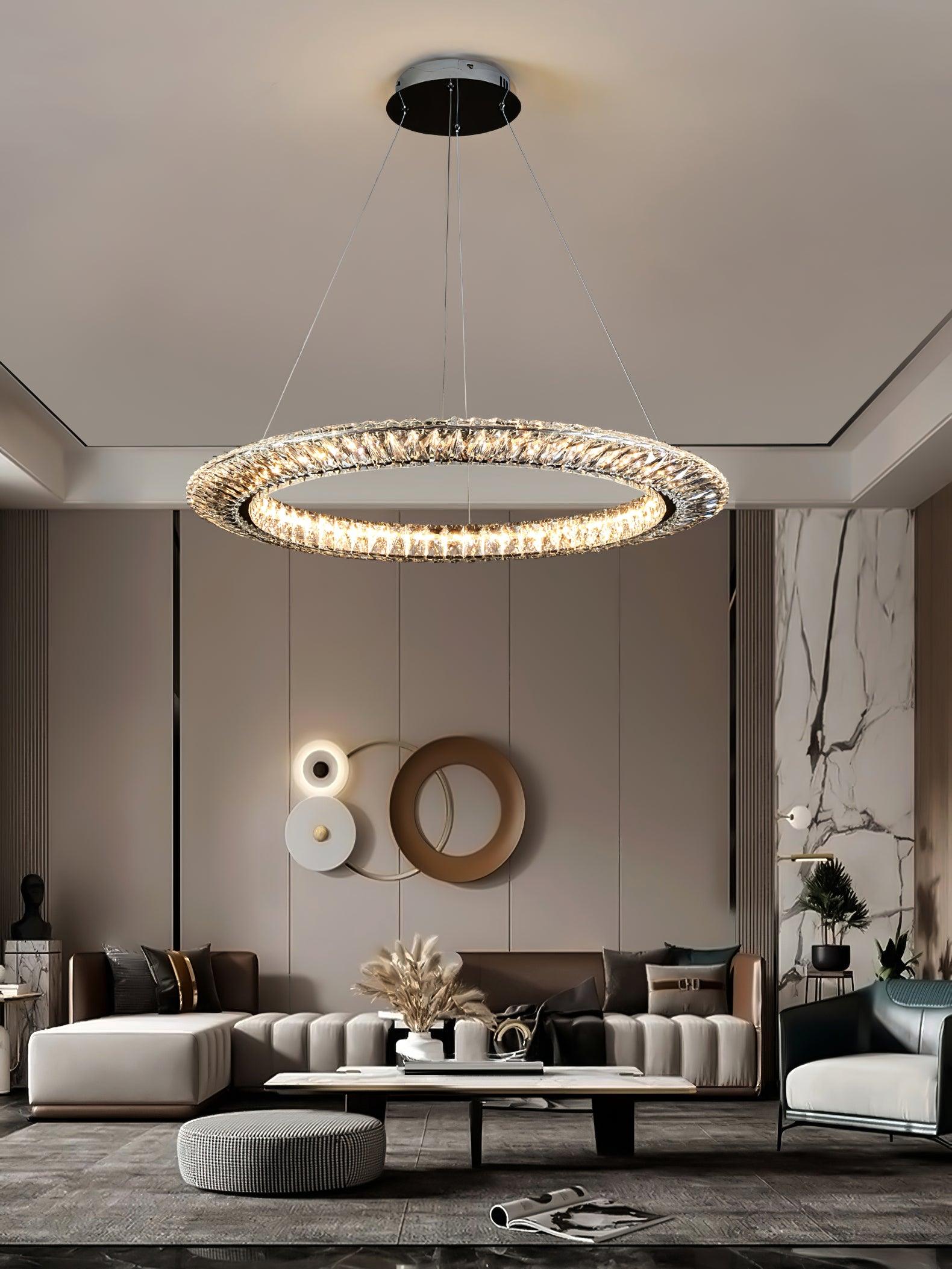 Tanager Geometric Chandelier - Blowlighting