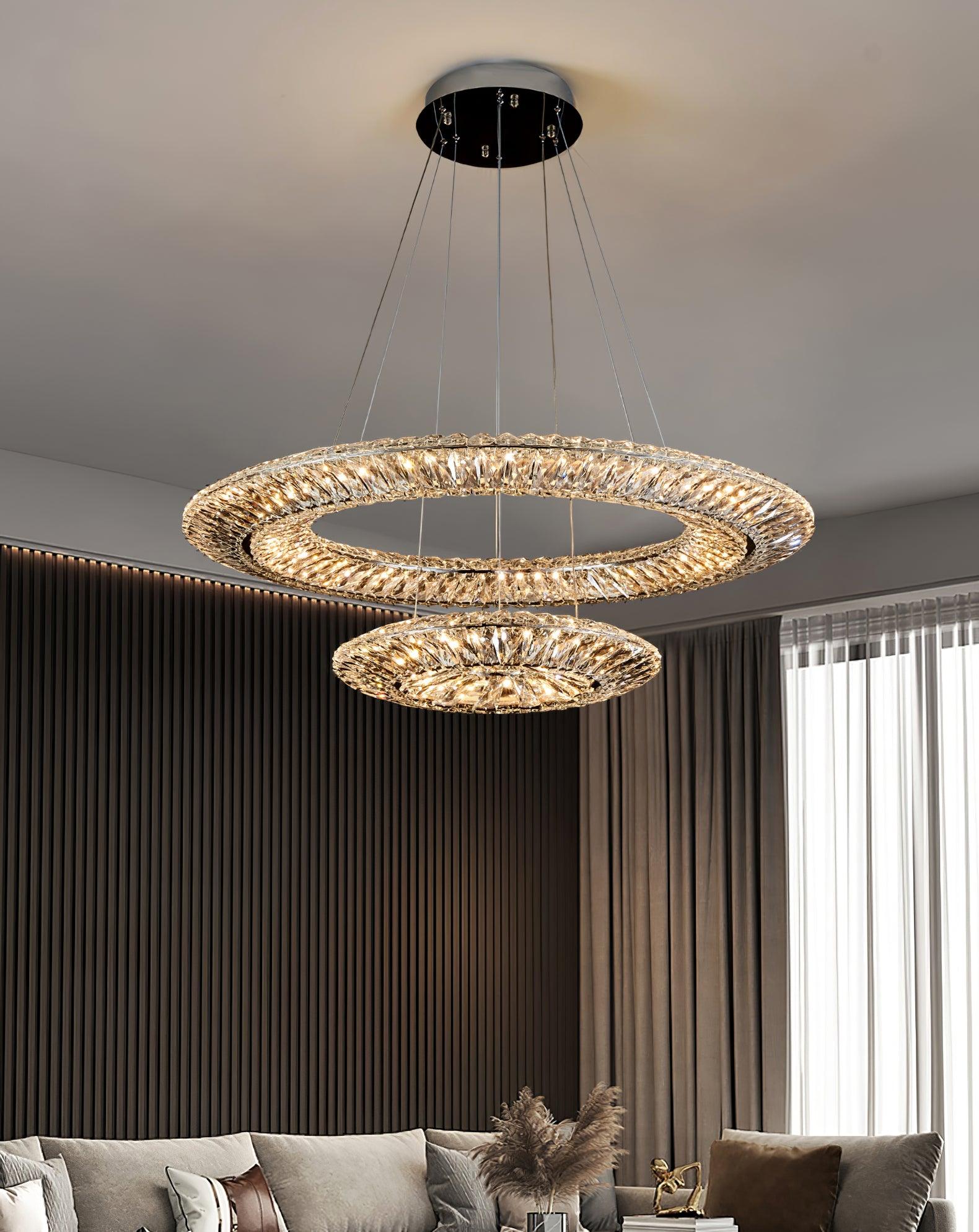 Tanager Geometric Chandelier - Blowlighting