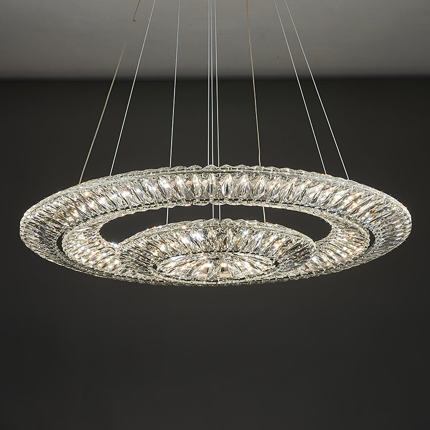 Tanager Geometric Chandelier - Blowlighting