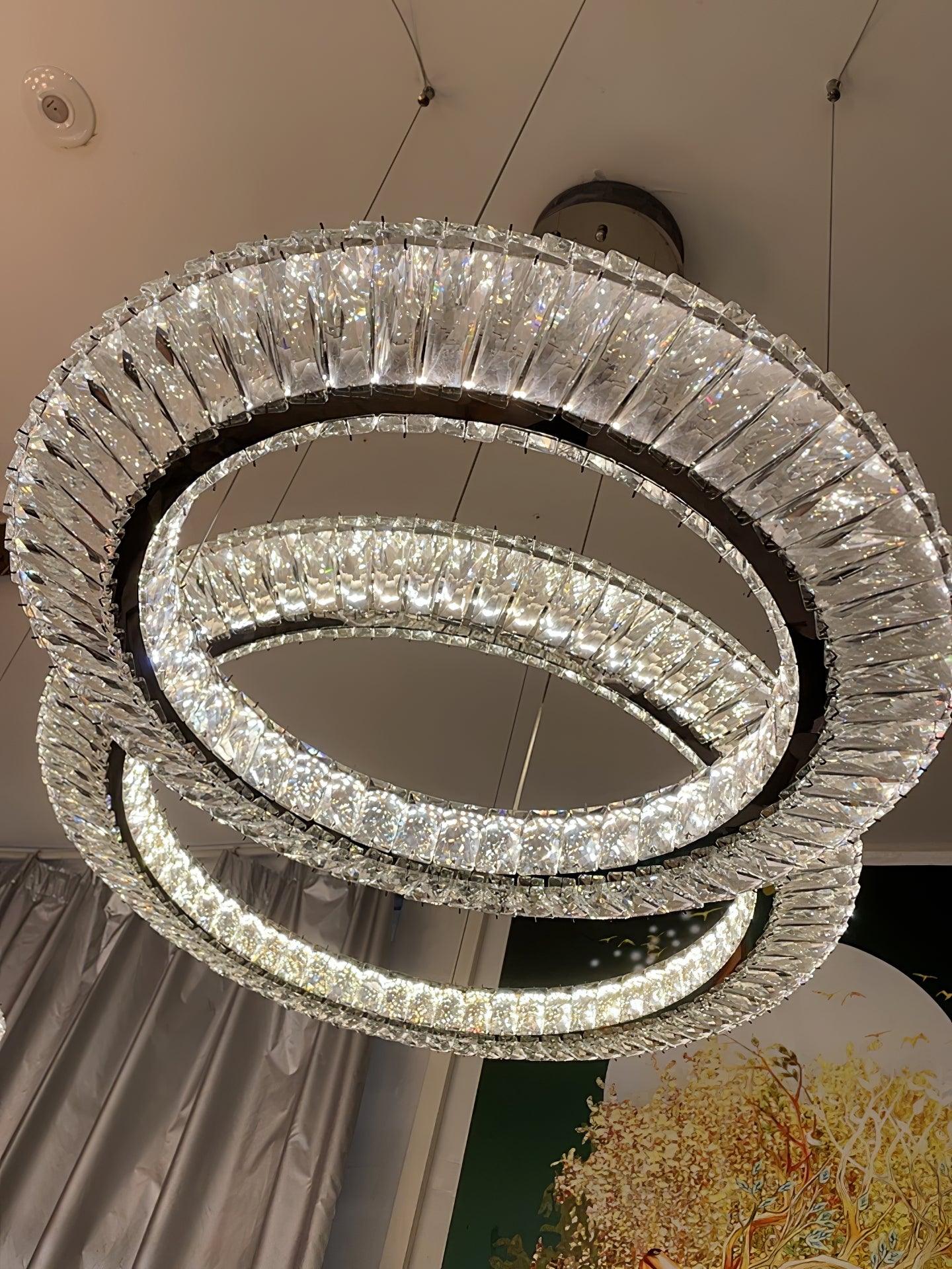 Tanager Geometric Chandelier - Blowlighting