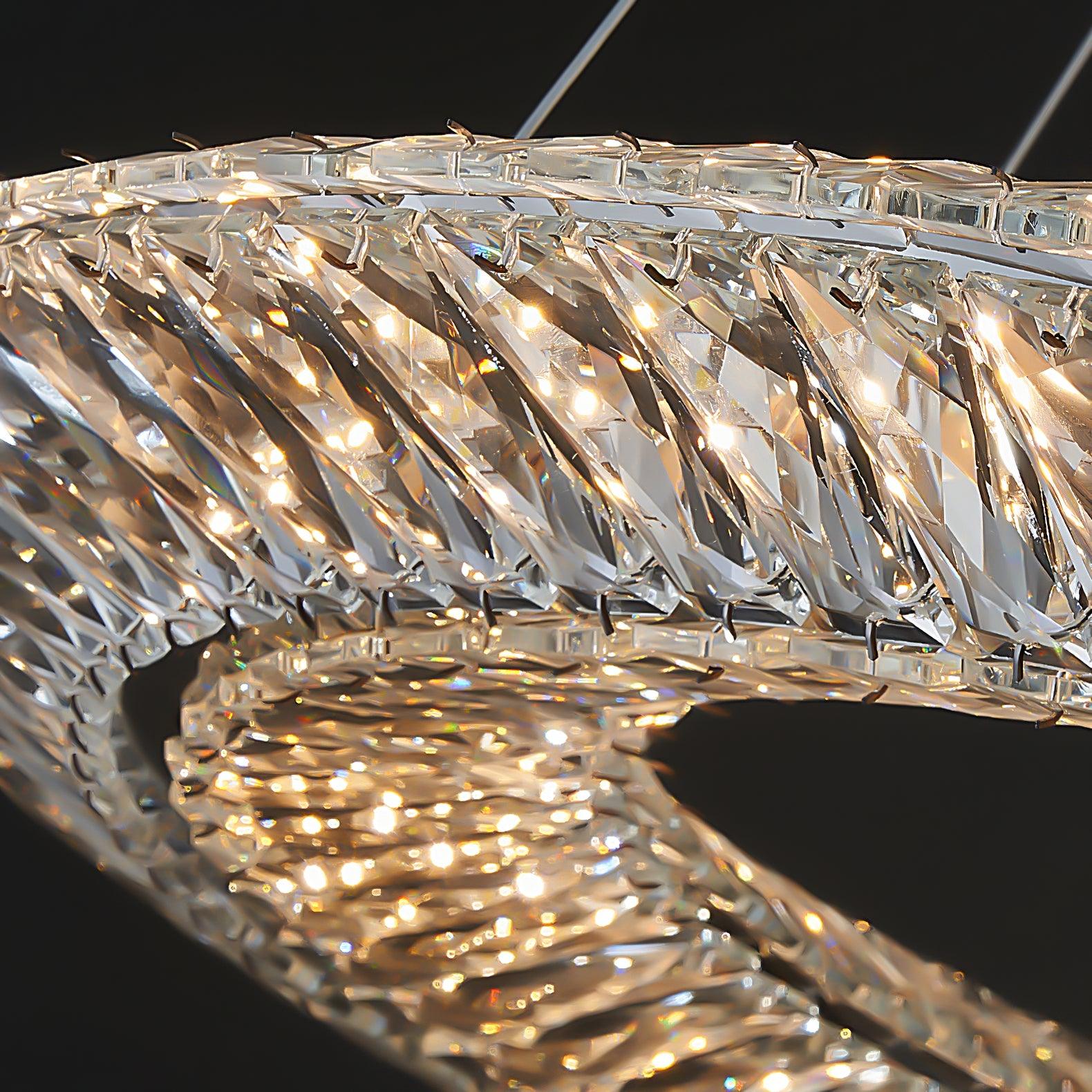 Tanager Geometric Chandelier - Blowlighting
