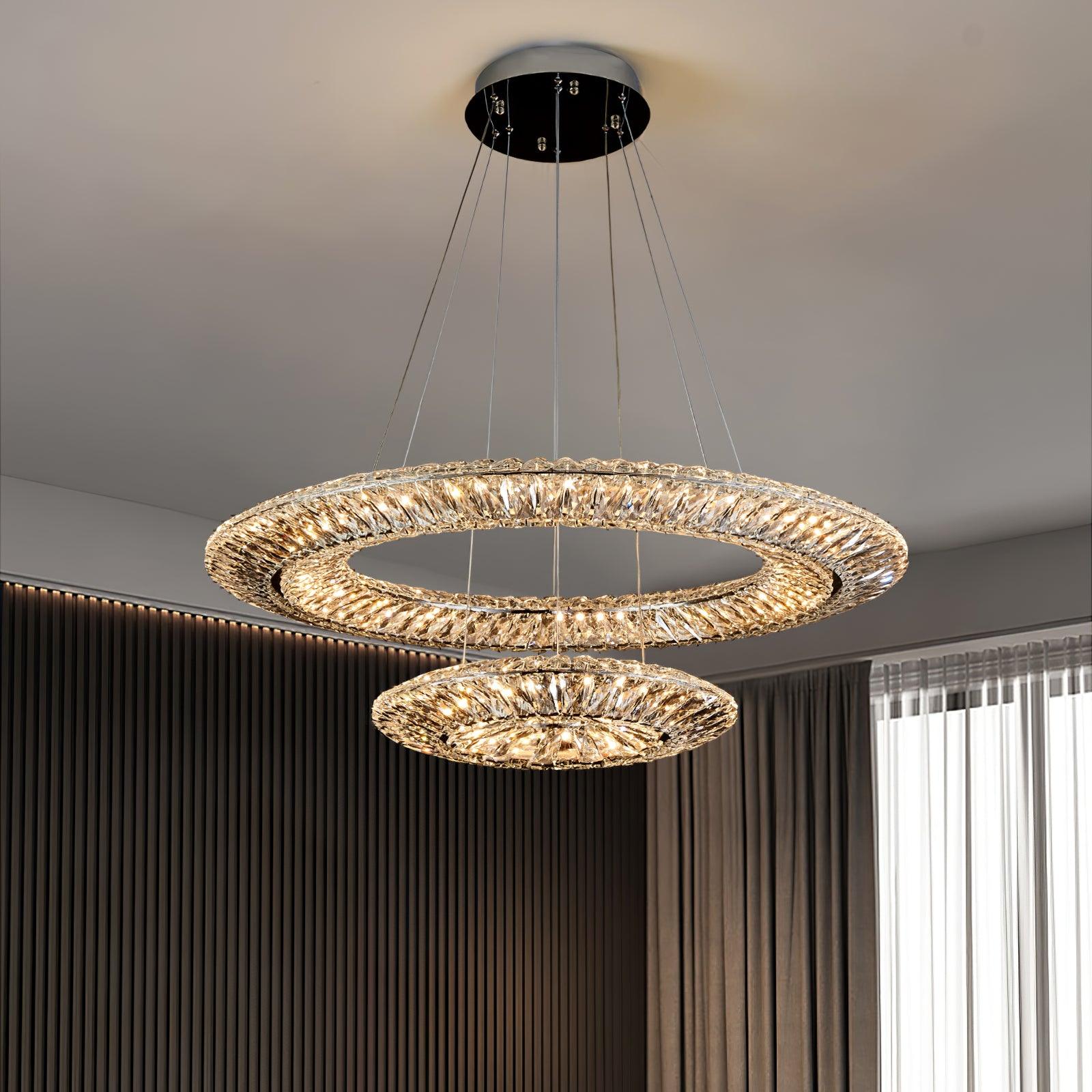 Tanager Geometric Chandelier - Blowlighting