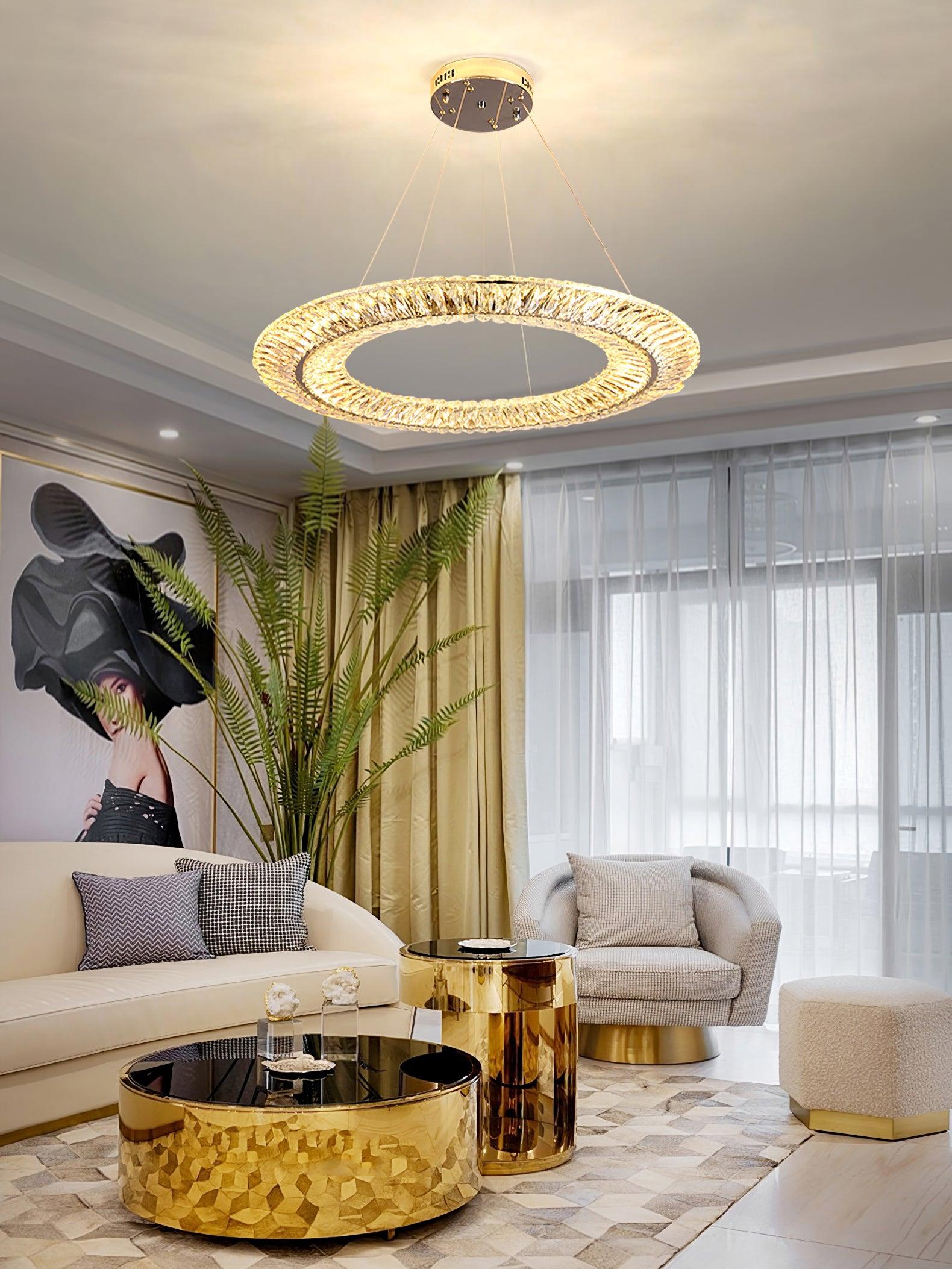 Tanager Geometric Chandelier - Blowlighting