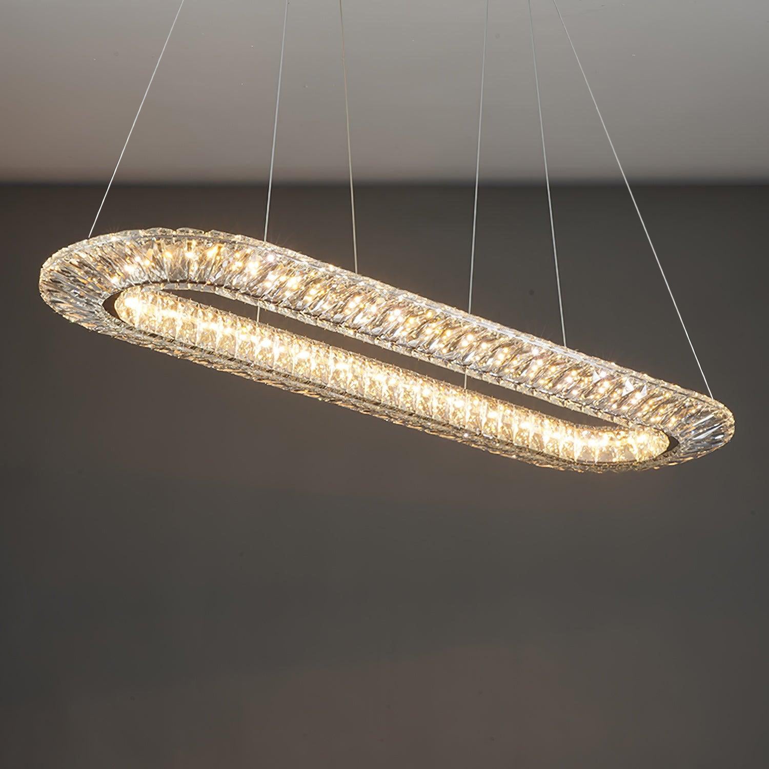 Tanager Geometric Chandelier - Blowlighting
