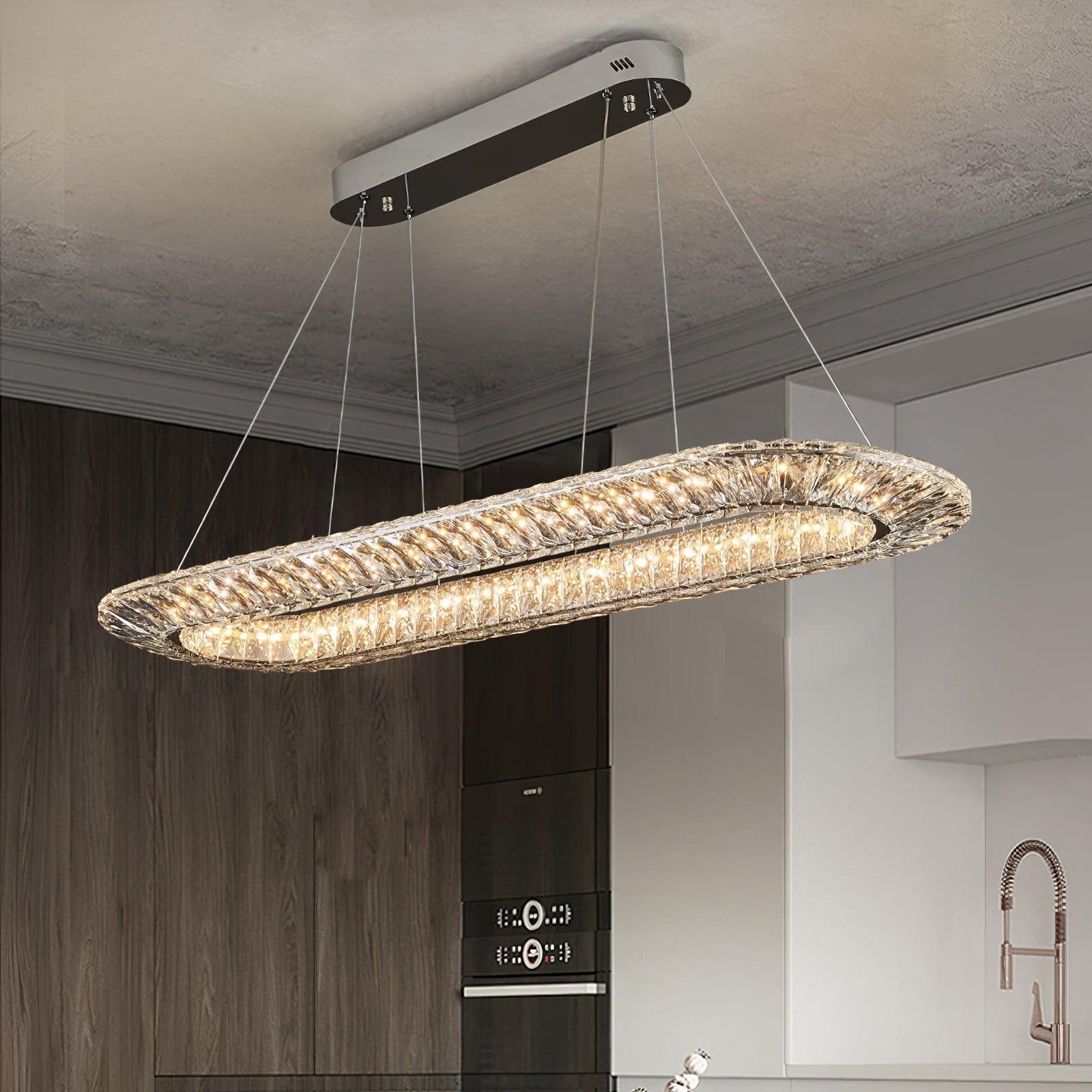Tanager Geometric Chandelier - Blowlighting