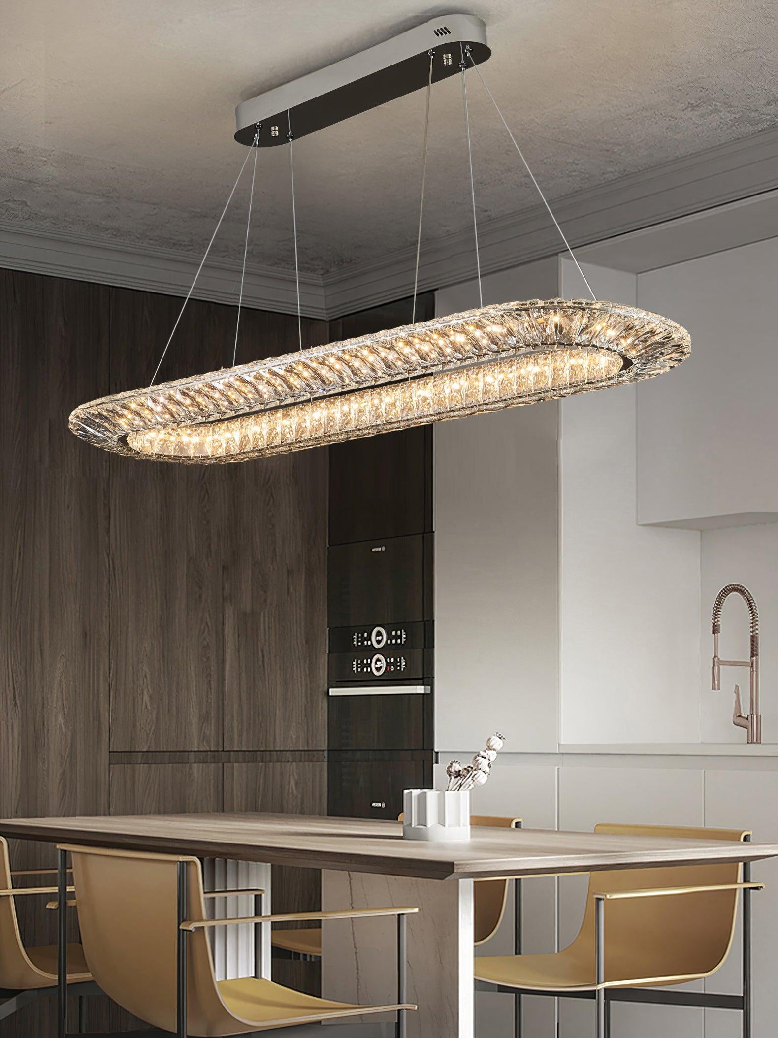 Tanager Geometric Chandelier - Blowlighting