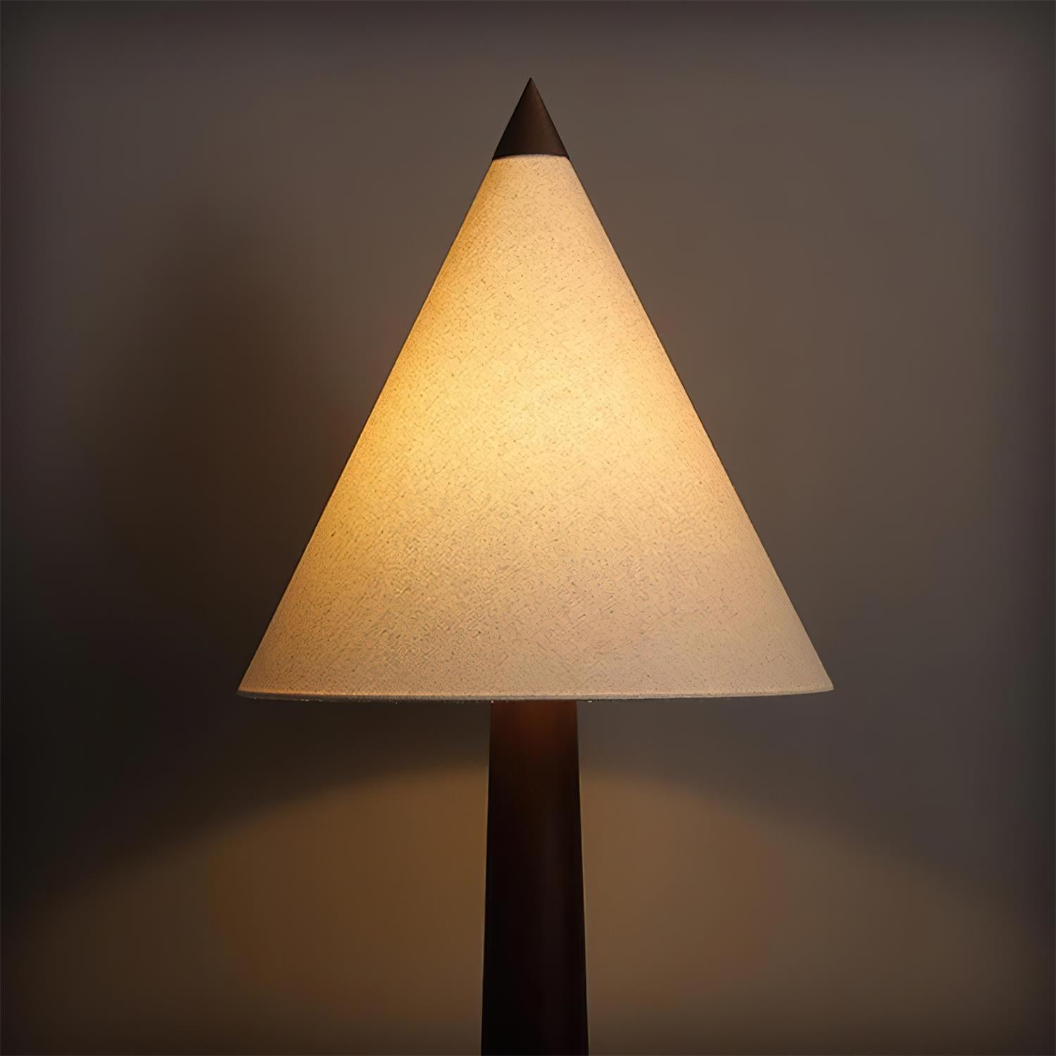Taper Scandinavian Wood Crest Floor Light
