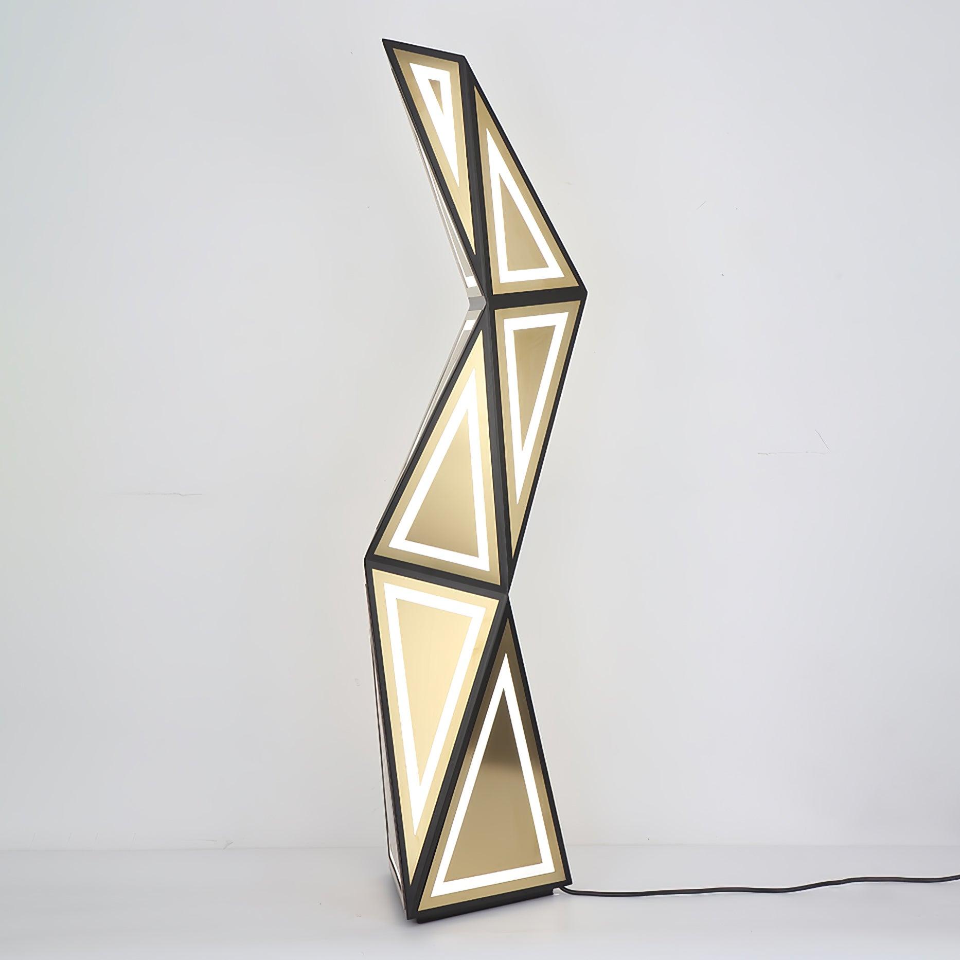 Evvelora Geometric LED Floor Lamp - Blowlighting