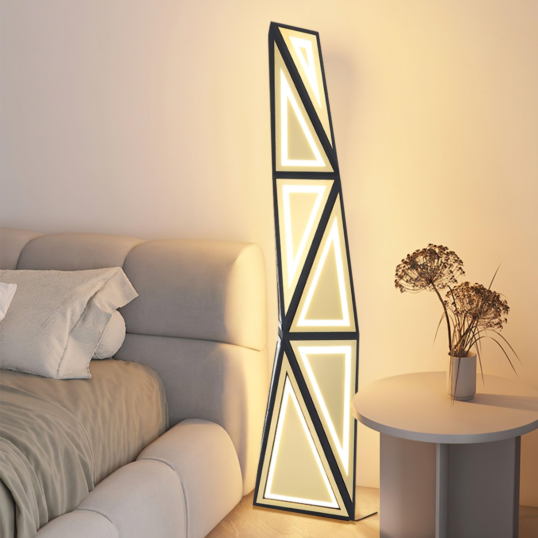 Evvelora Geometric LED Floor Lamp - Blowlighting