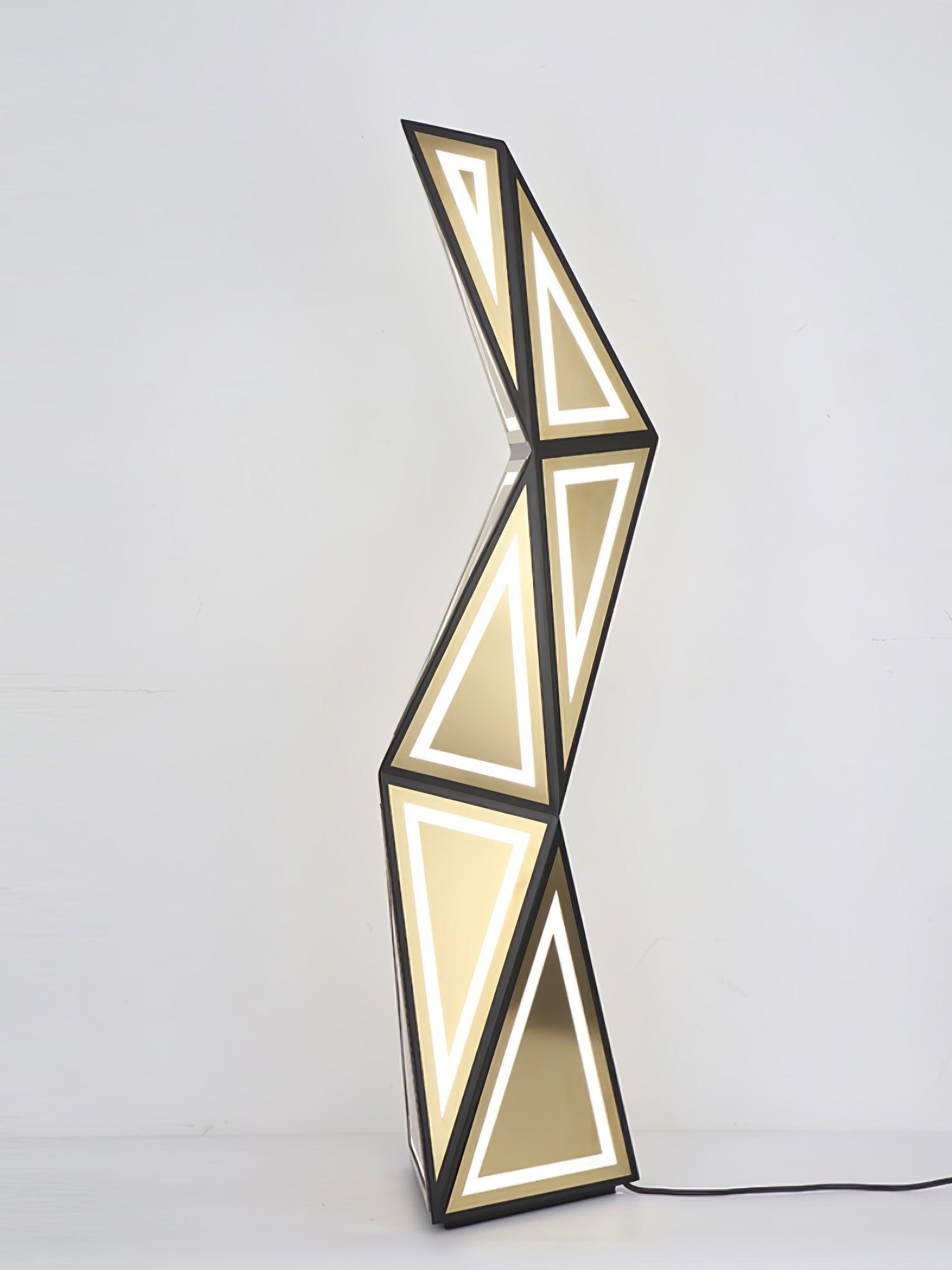 Evvelora Geometric LED Floor Lamp - Blowlighting