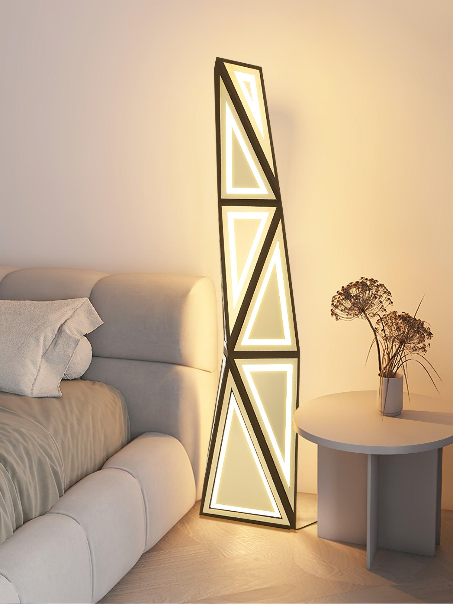 Evvelora Geometric LED Floor Lamp - Blowlighting