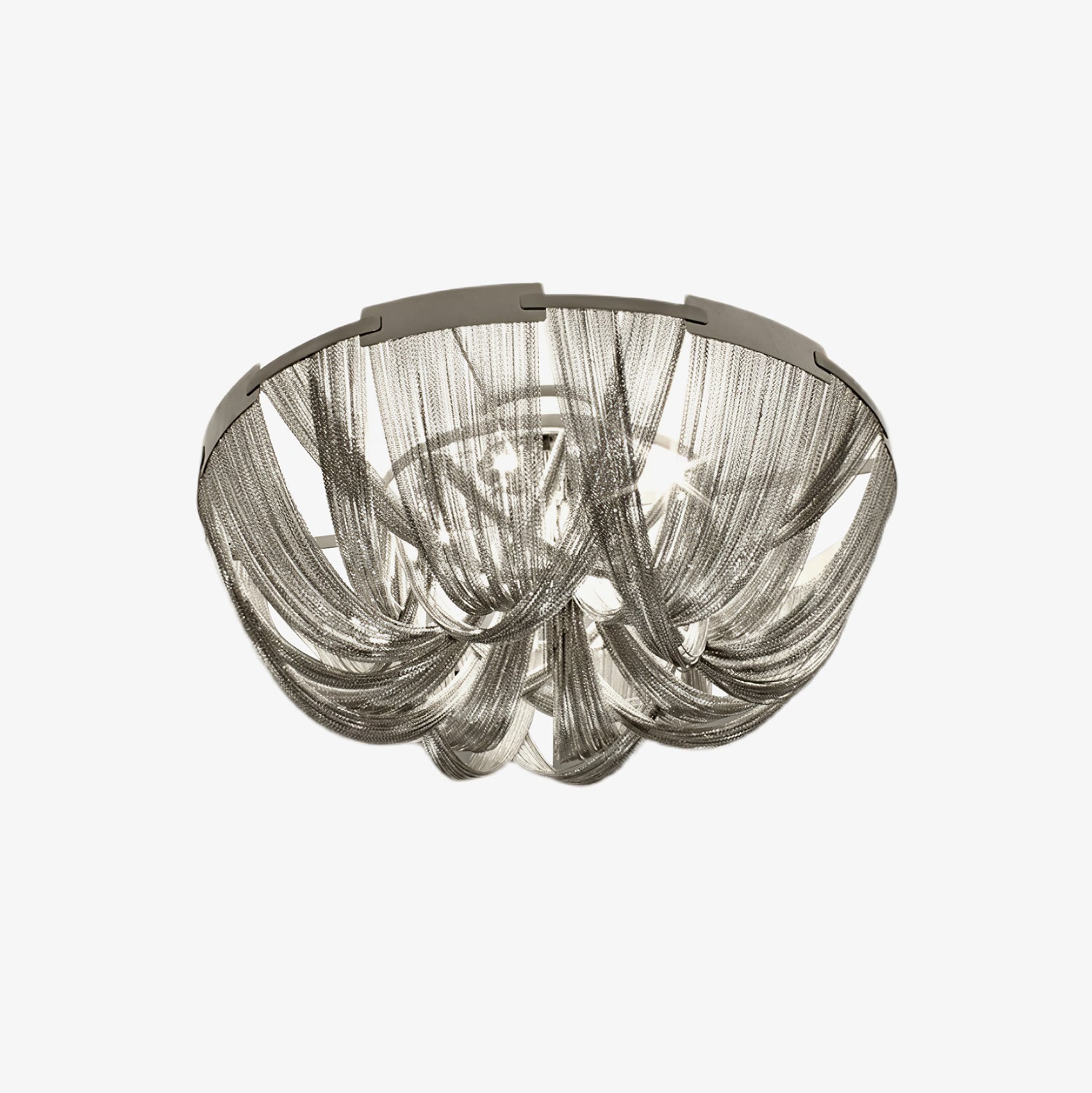 Tassel Aluminum Chain Ceiling Light - Blowlighting