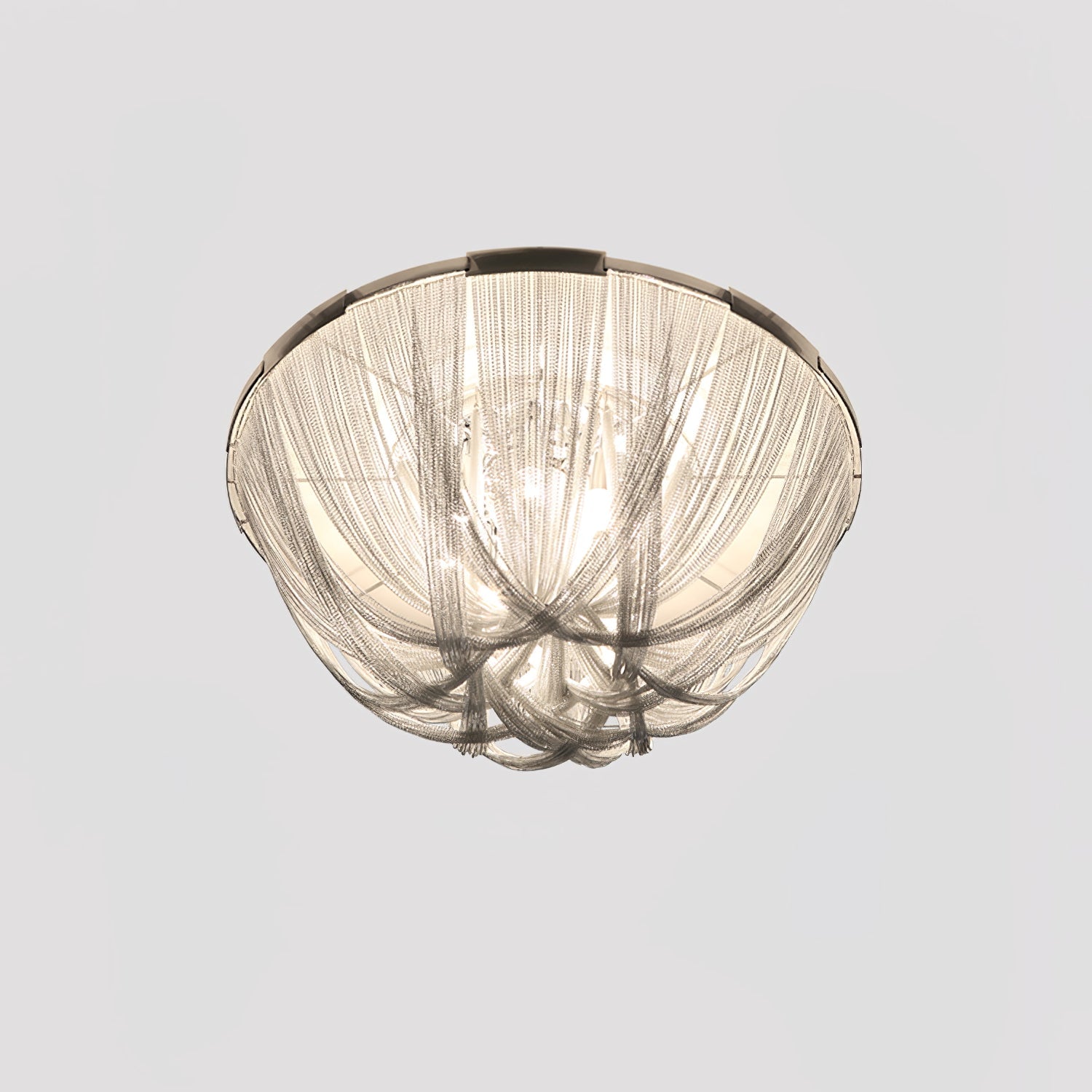 Tassel Aluminum Chain Ceiling Light - Blowlighting