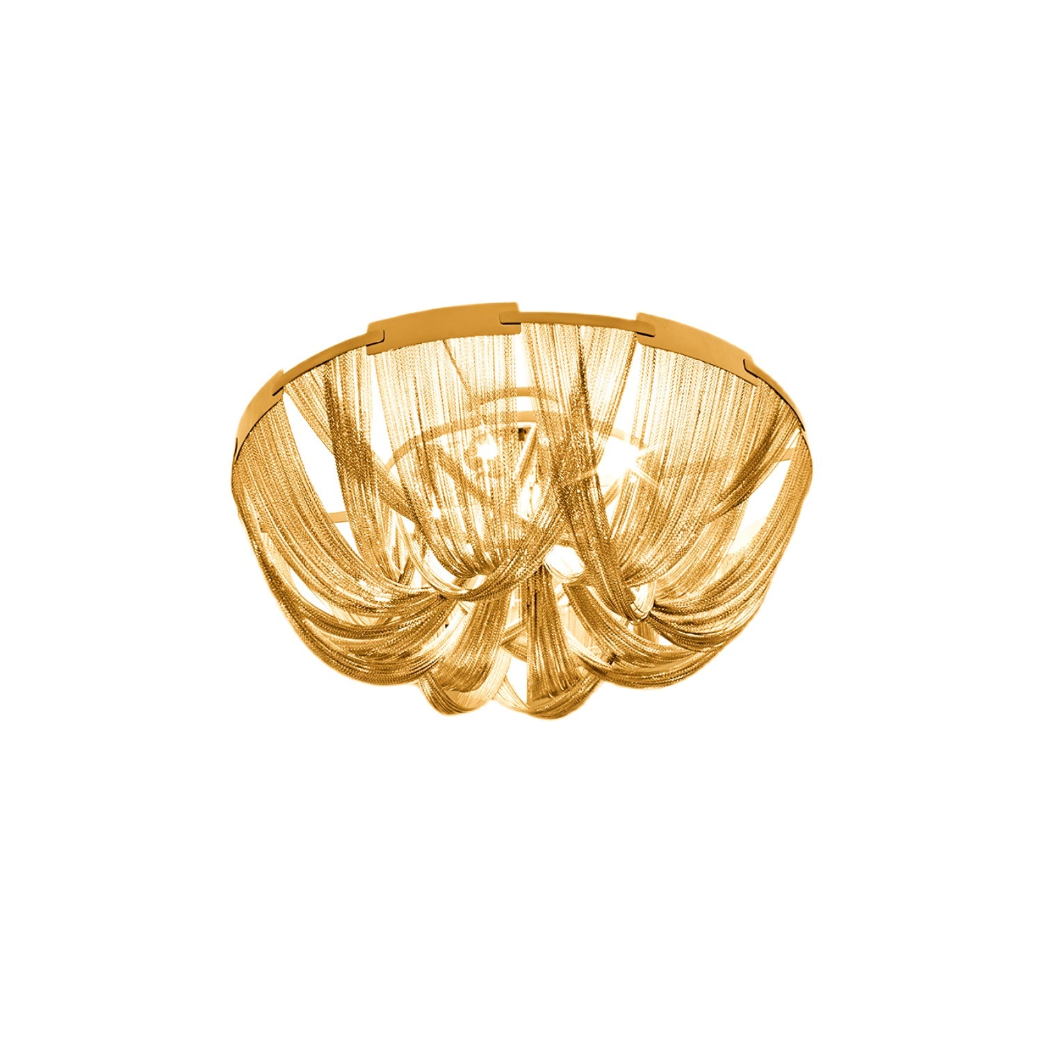 Tassel Aluminum Chain Ceiling Light - Blowlighting