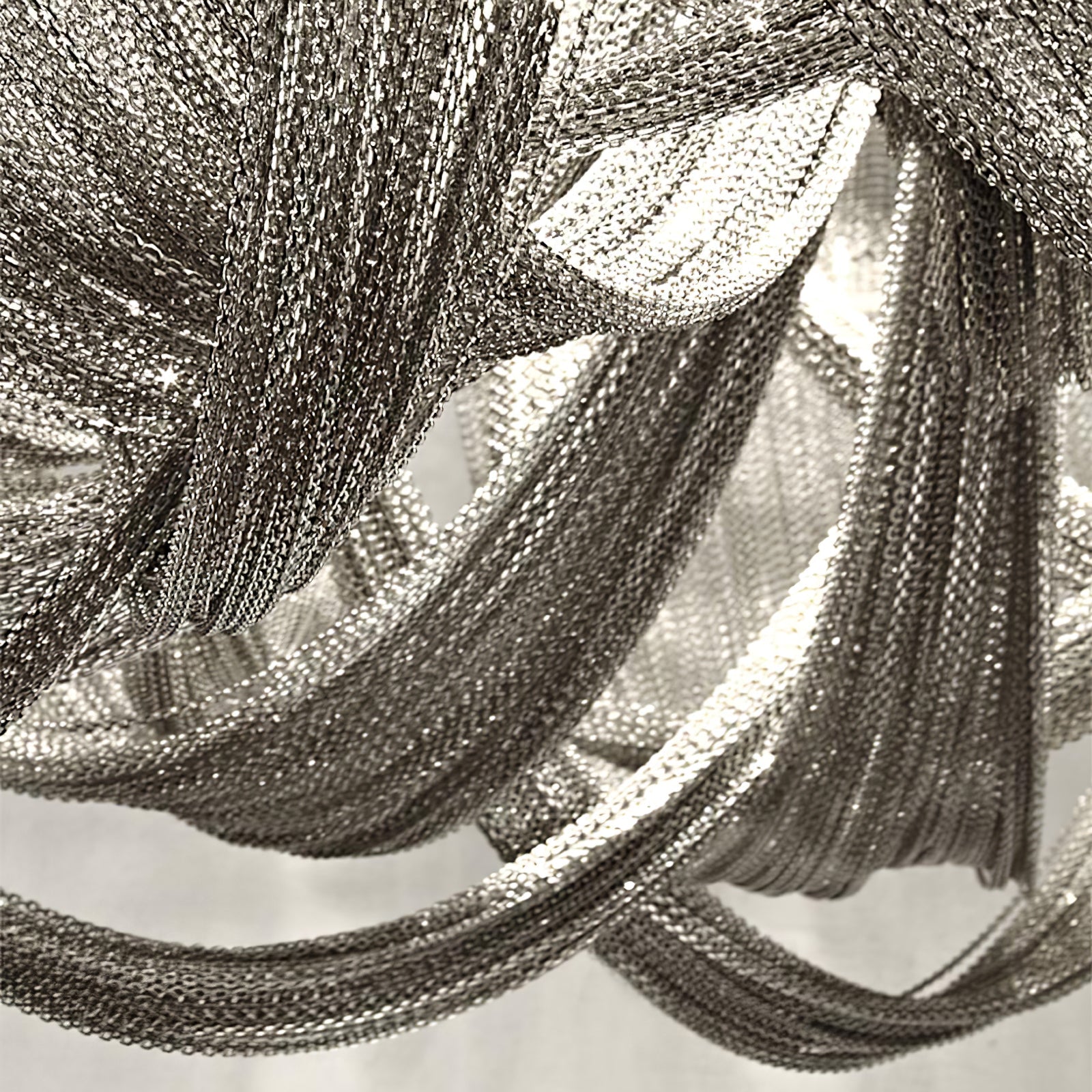 Tassel Aluminum Chain Ceiling Light - Blowlighting