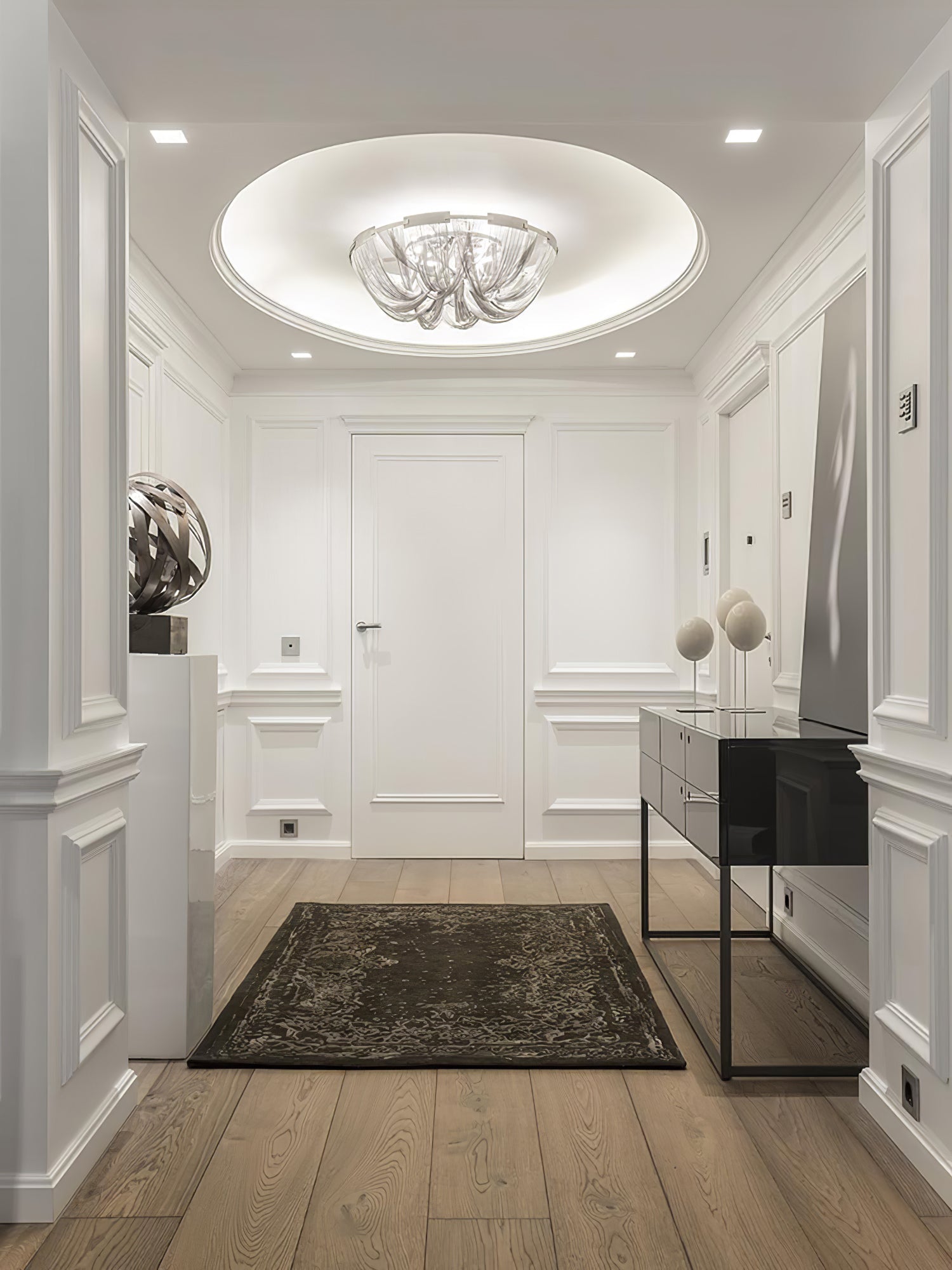 Tassel Aluminum Chain Ceiling Light - Blowlighting