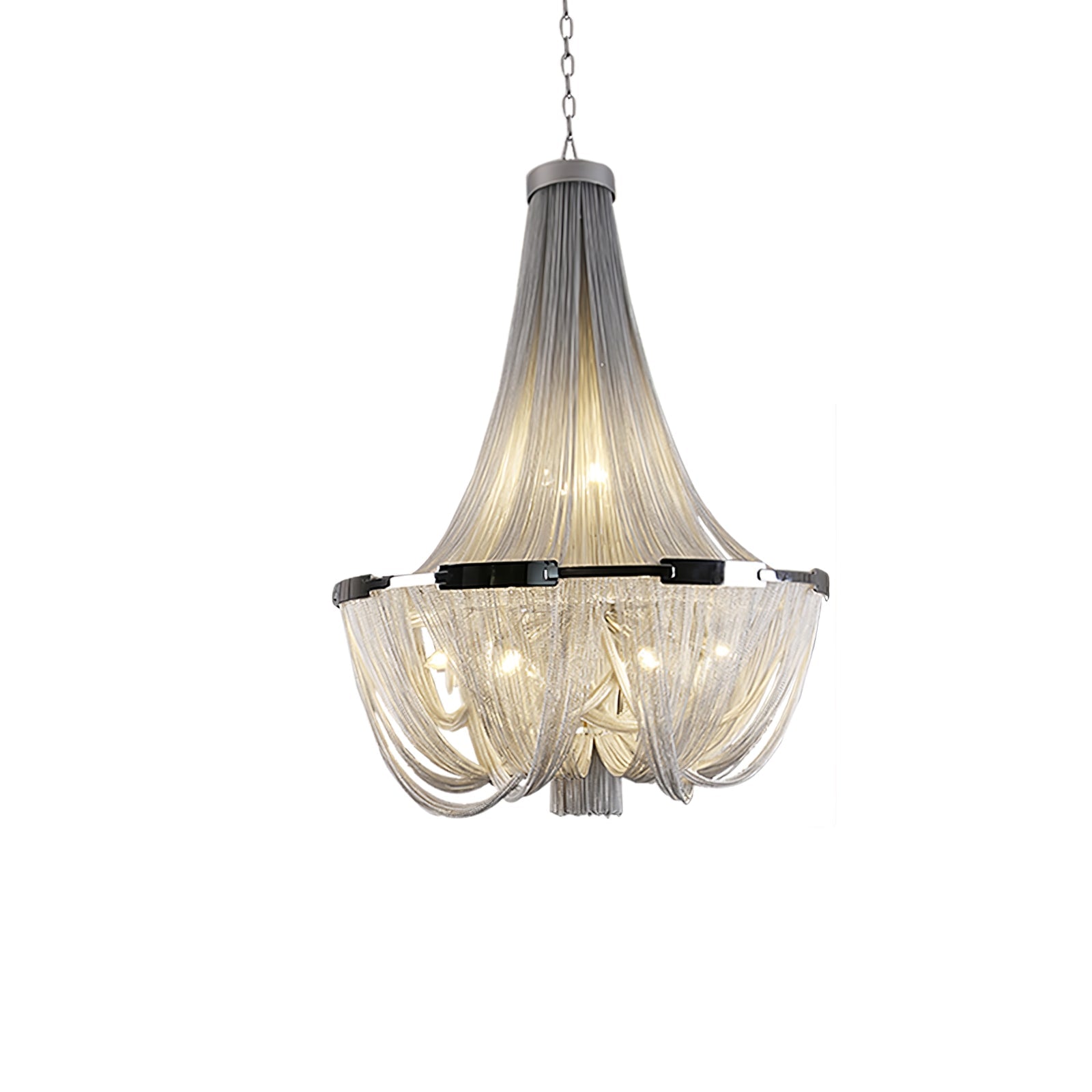 Tassel Aluminum Chain Chandelier - Blowlighting