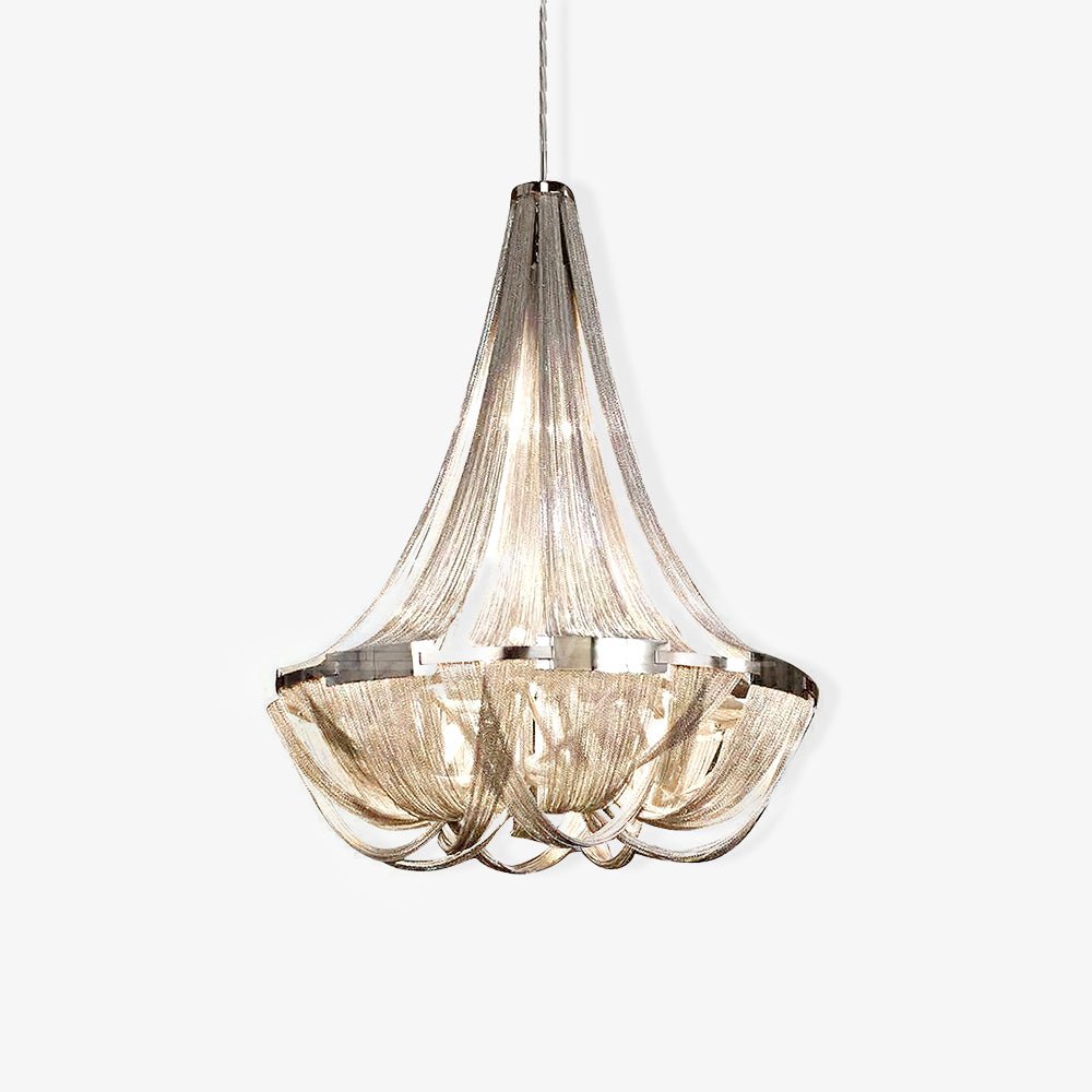Tassel Aluminum Chain Chandelier - Blowlighting