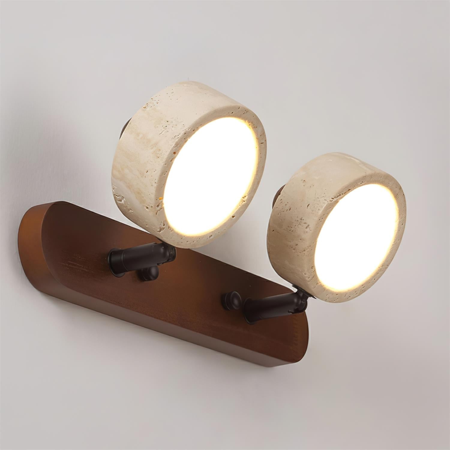 Tavros Scandinavian Wood Wall Light