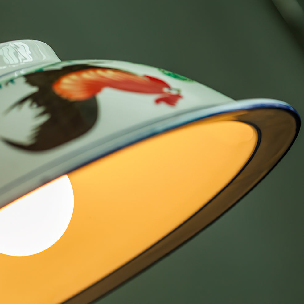 Teahouse Oriental Ceramics Pendant Light