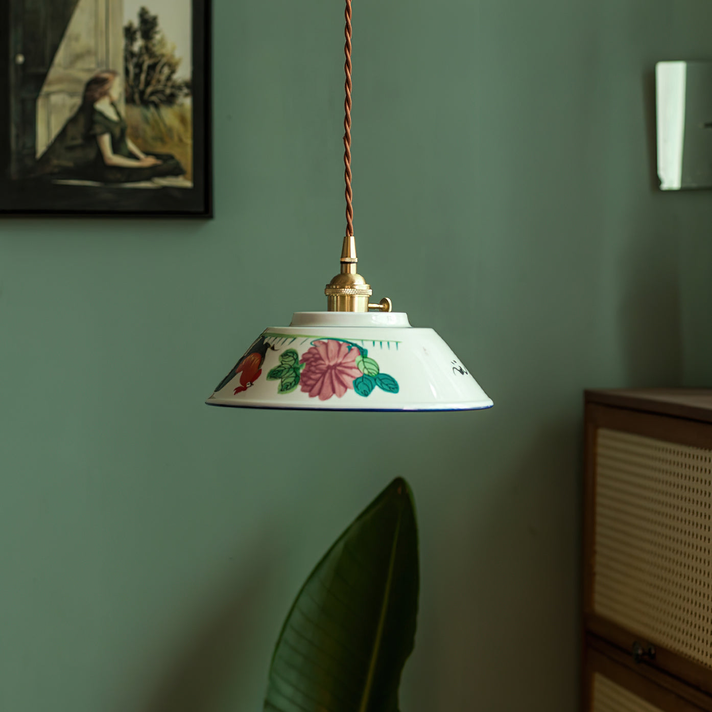 Teahouse Oriental Ceramics Pendant Light