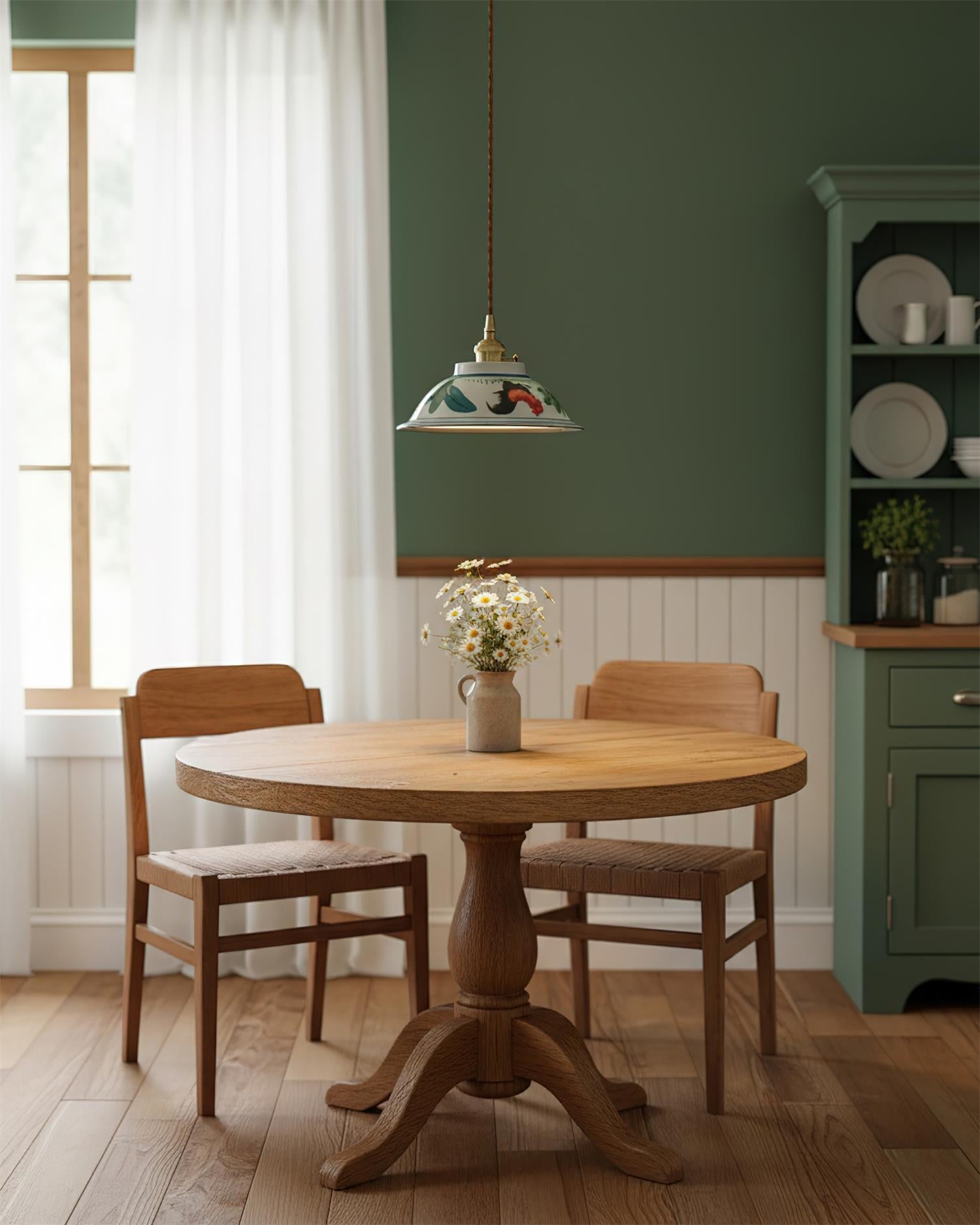 Teahouse Oriental Ceramics Pendant Light