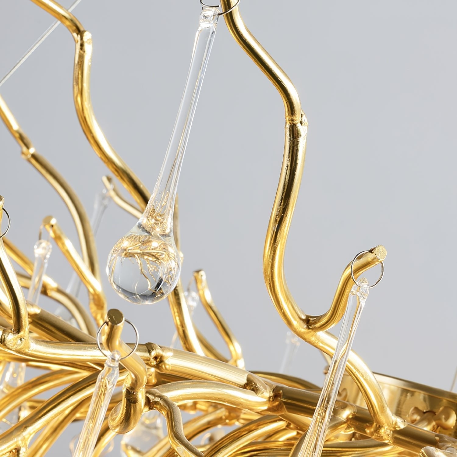 Teardrop Crystal Chandelier - Blowlighting