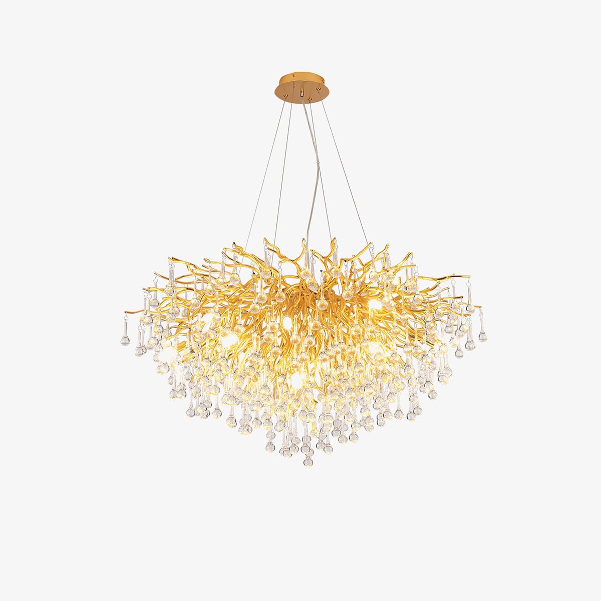 Teardrop Crystal Chandelier - Blowlighting