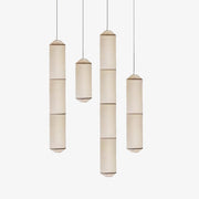 Citheis Modern Minimalist Natural Mulberry Silk Metal Pendant Lamp - Blowlighting