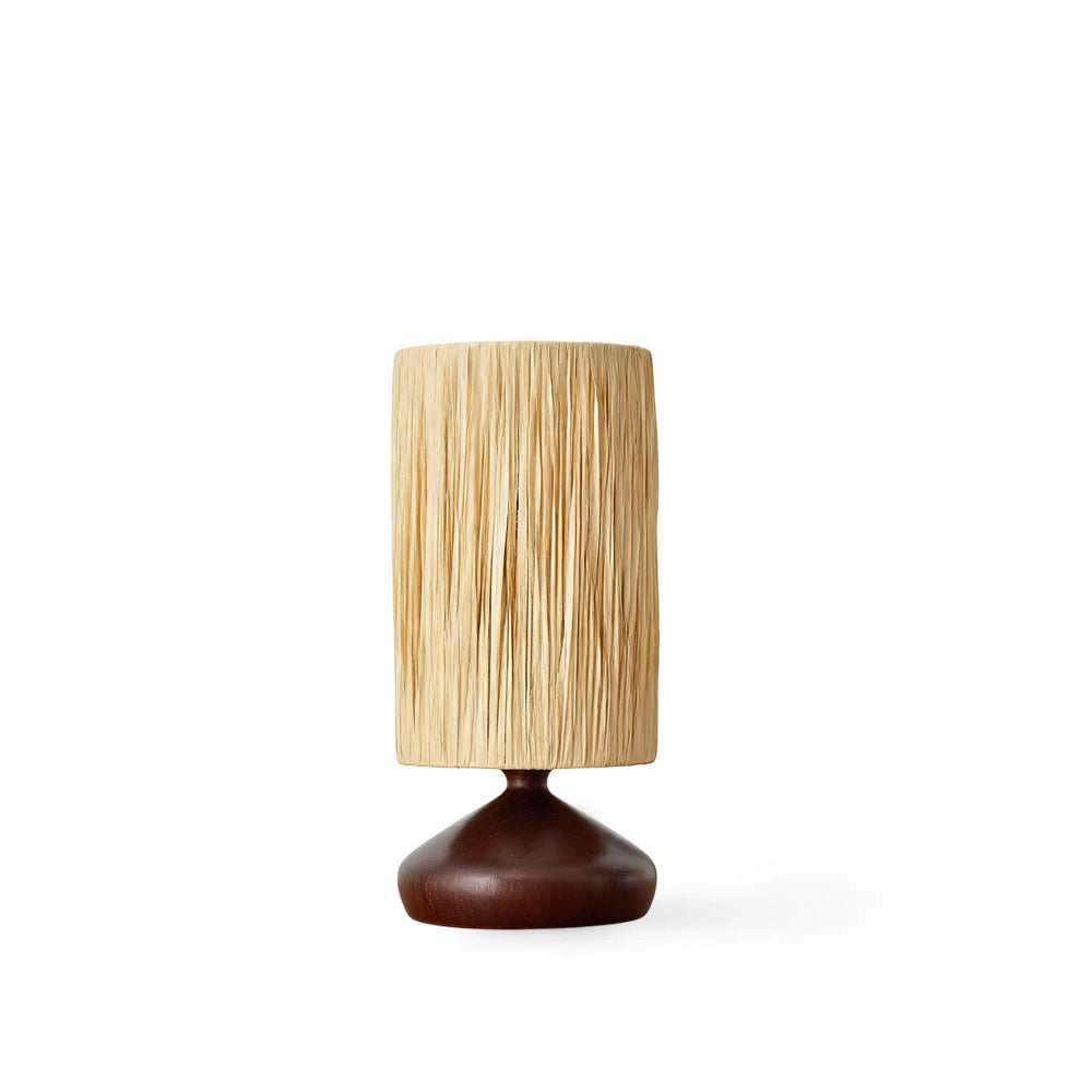 Telbix Organic Raffia Table Light