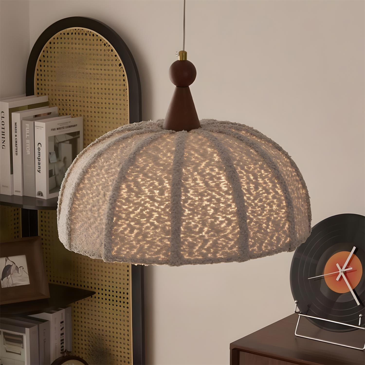 Tenera Scandinavian Fabric Pendant Light