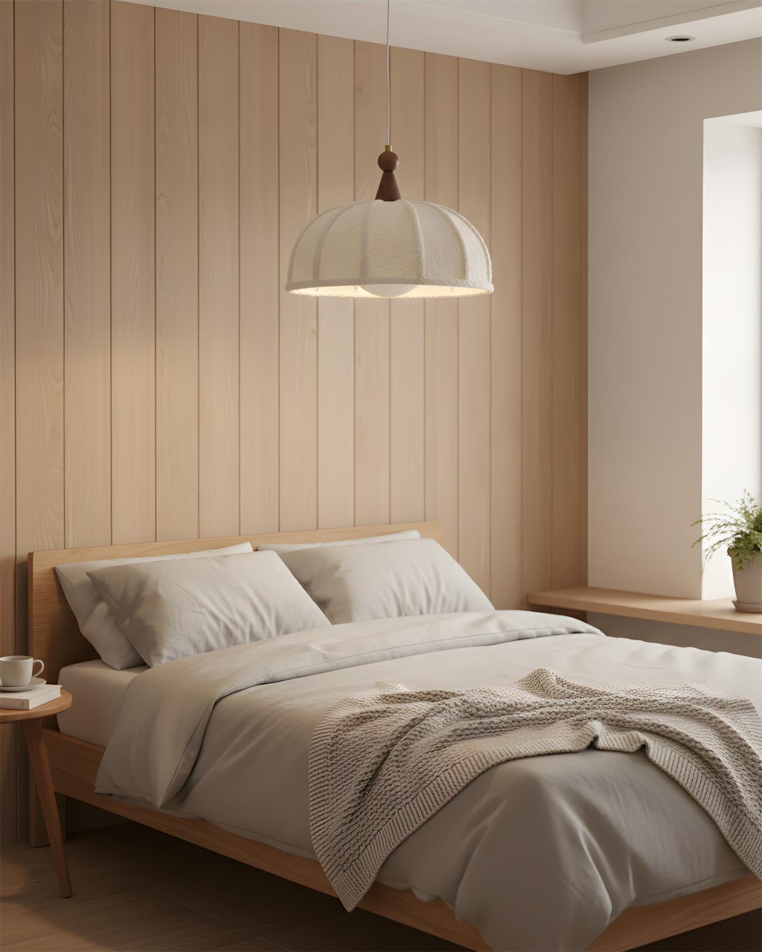 Tenera Scandinavian Fabric Pendant Light