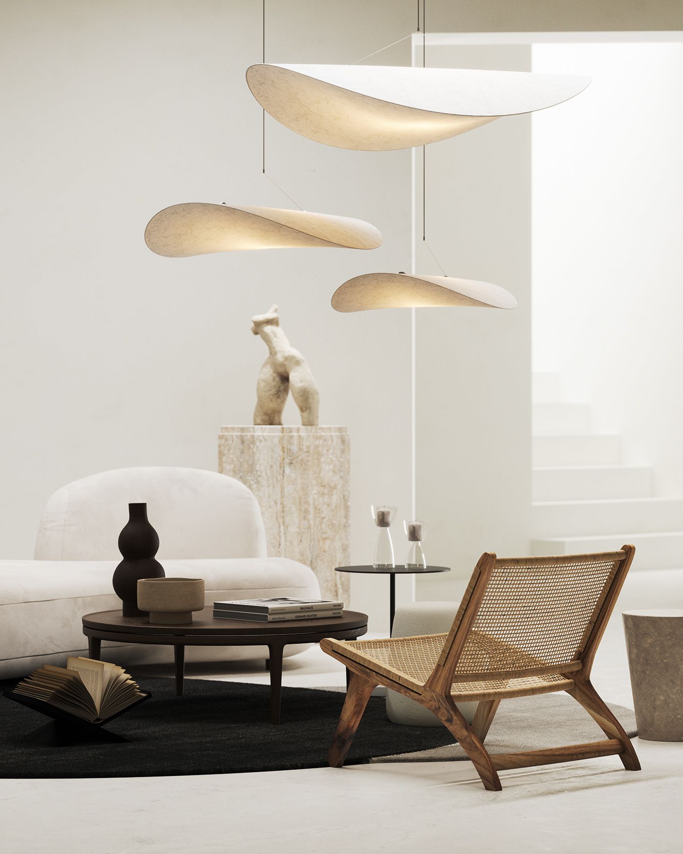 Tense Pendant Swag Light - Blowlighting