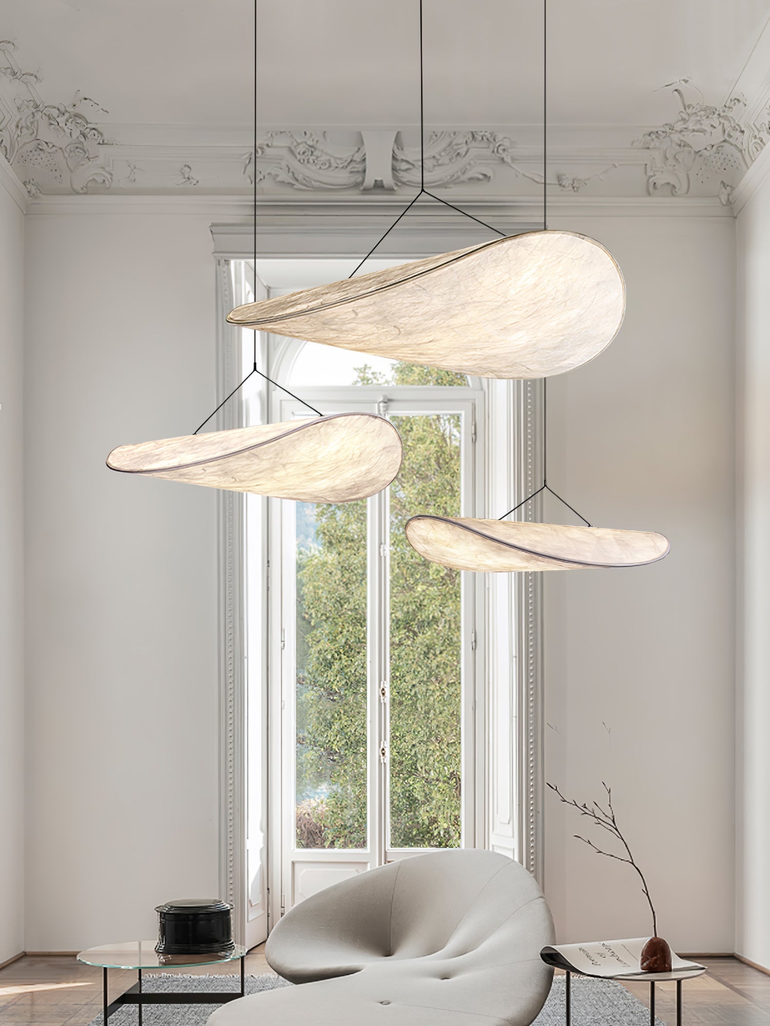 Tense Pendant Swag Light - Blowlighting