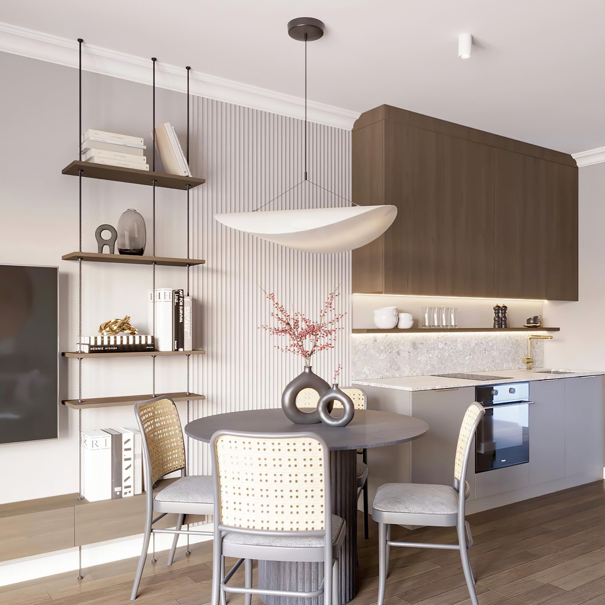 Tense Tyvek Pendant Lamp - Blowlighting