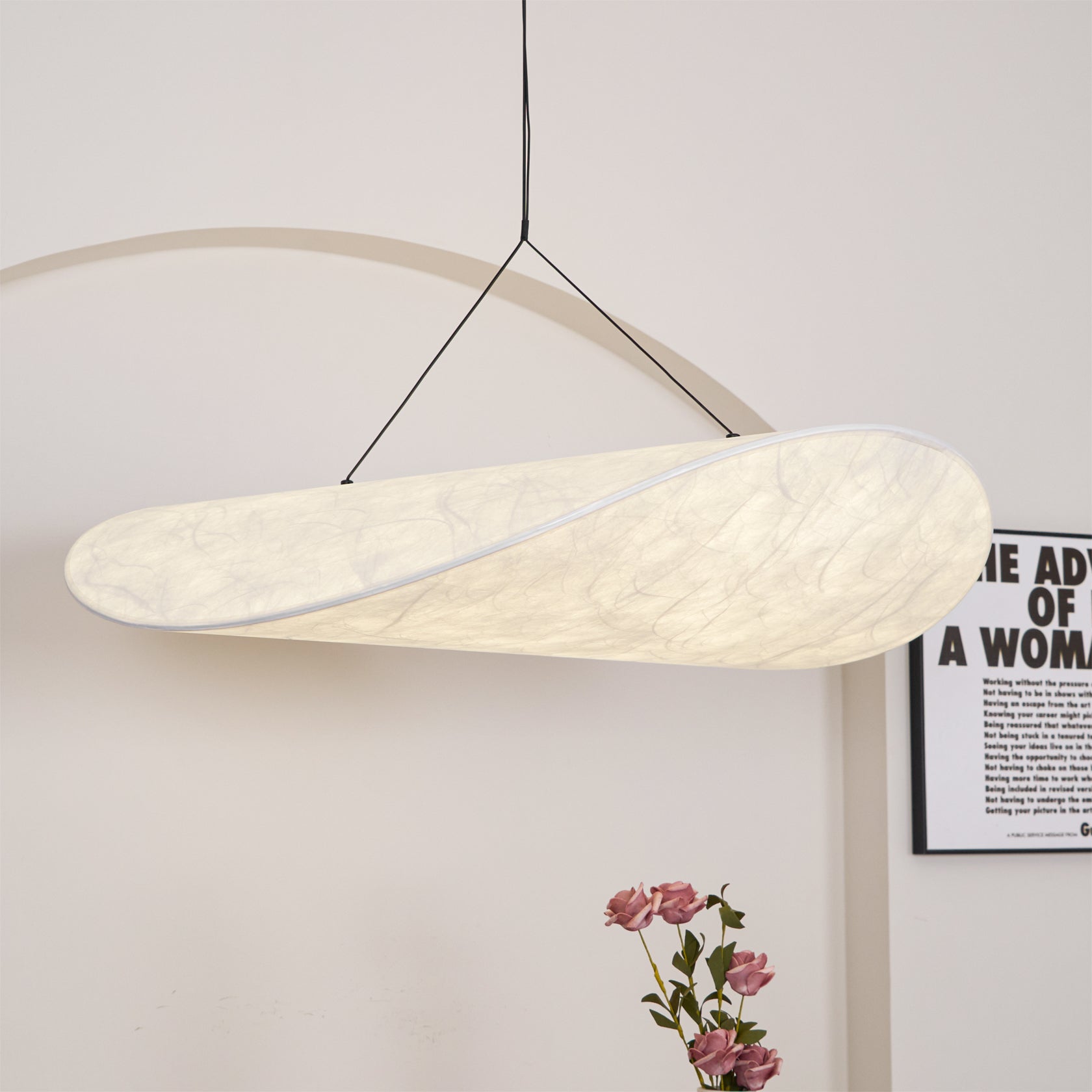 Tense Pendant Swag Light - Blowlighting