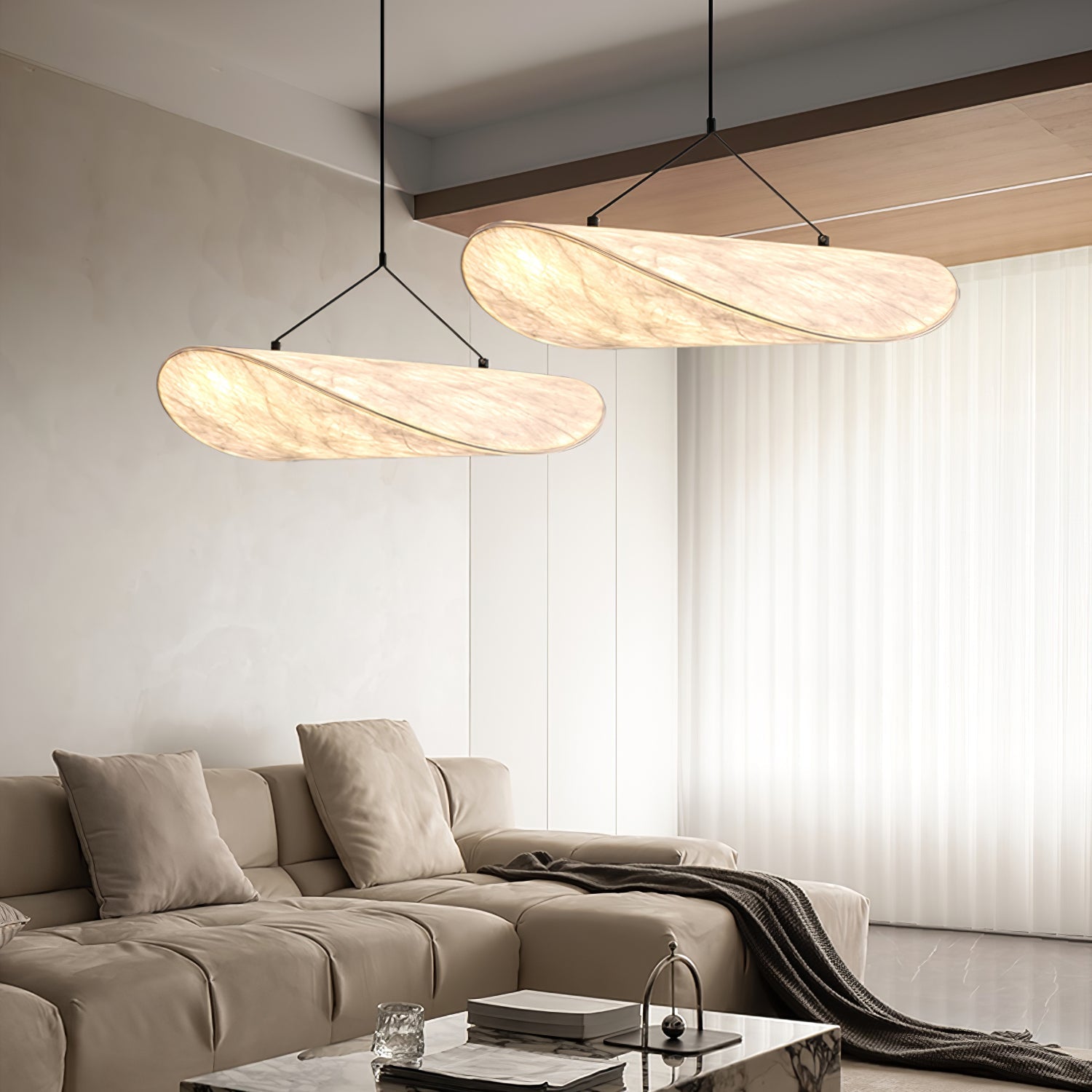Tense Pendant Swag Light - Blowlighting