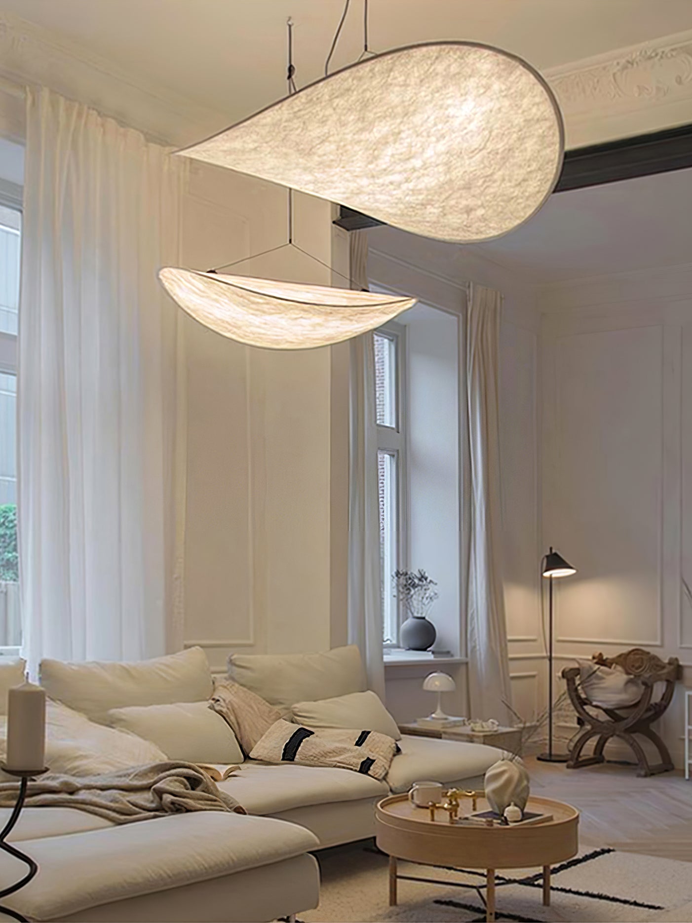 Tense Pendant Swag Light - Blowlighting