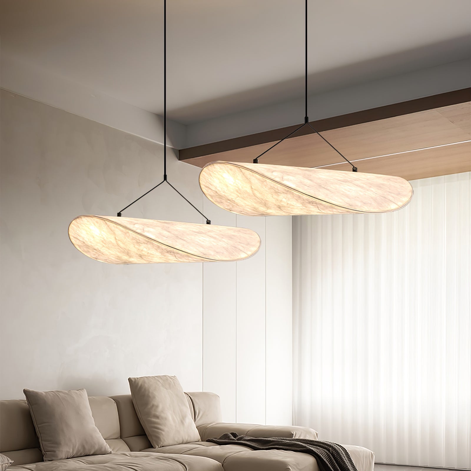 Tense Pendant Swag Light - Blowlighting
