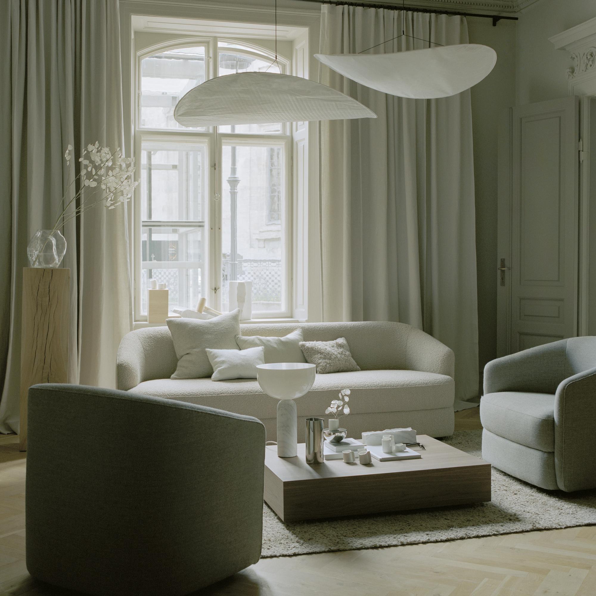 Tense Tyvek Pendant Lamp - Blowlighting