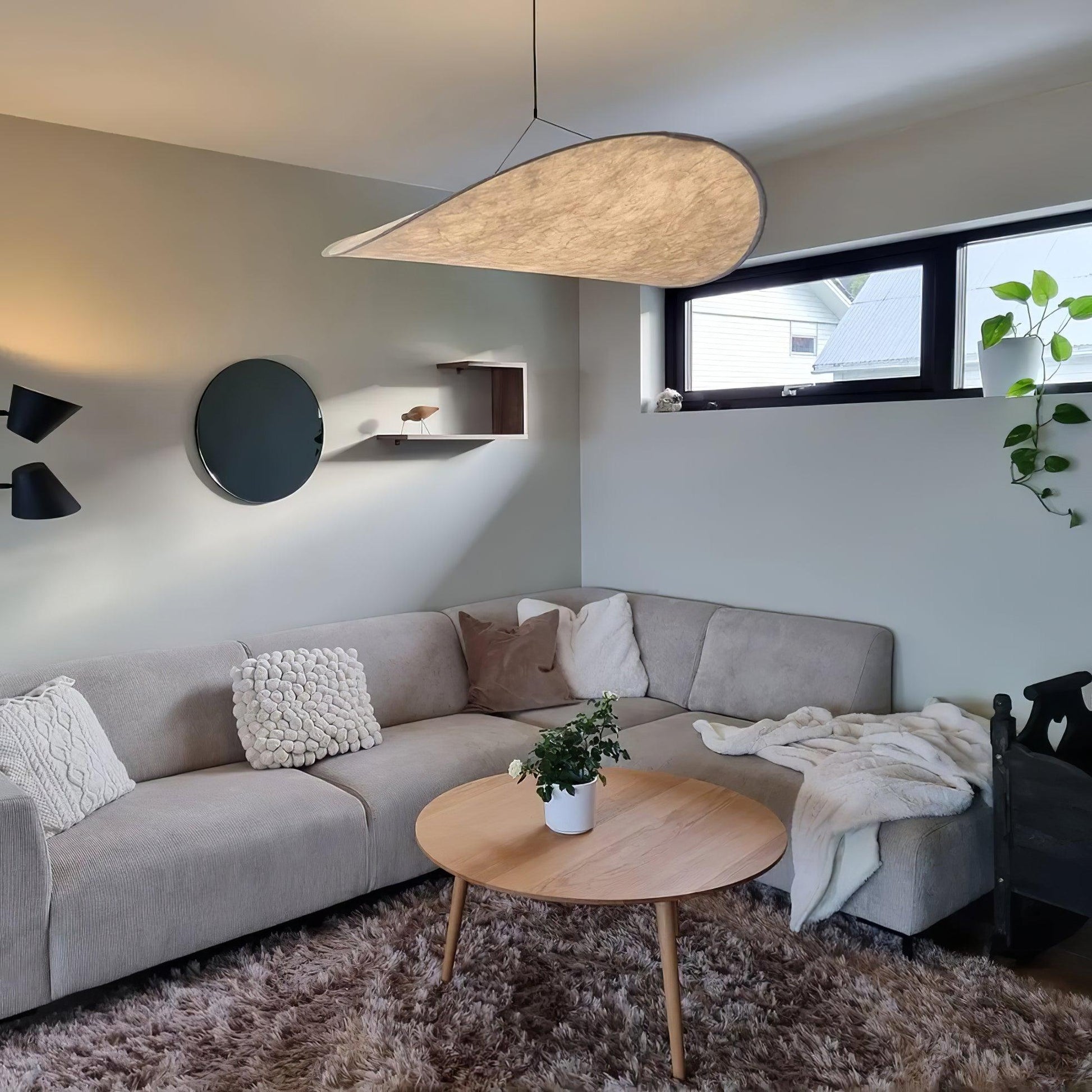 Tense Tyvek Pendant Lamp - Blowlighting
