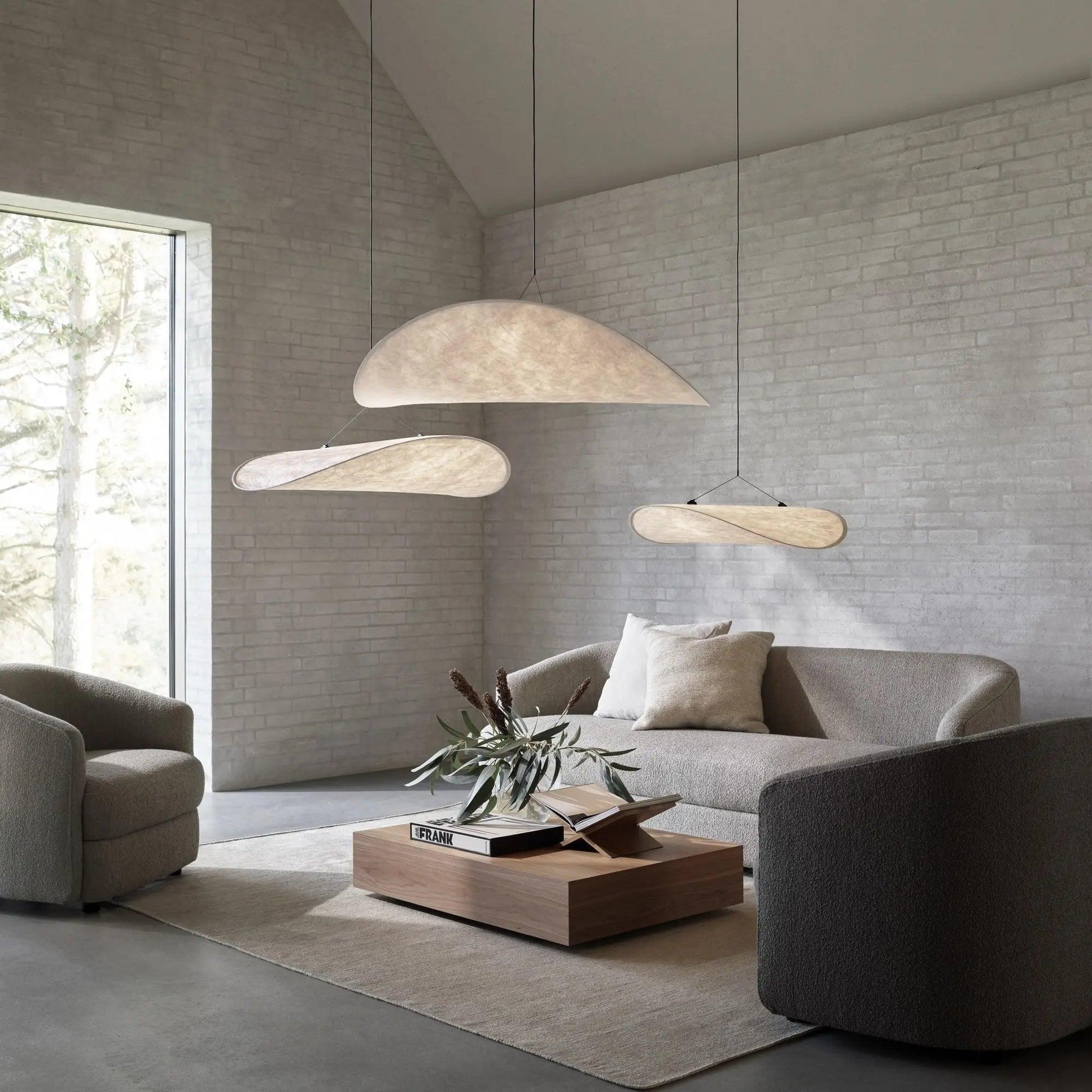 Tense Tyvek Pendant Lamp - Blowlighting