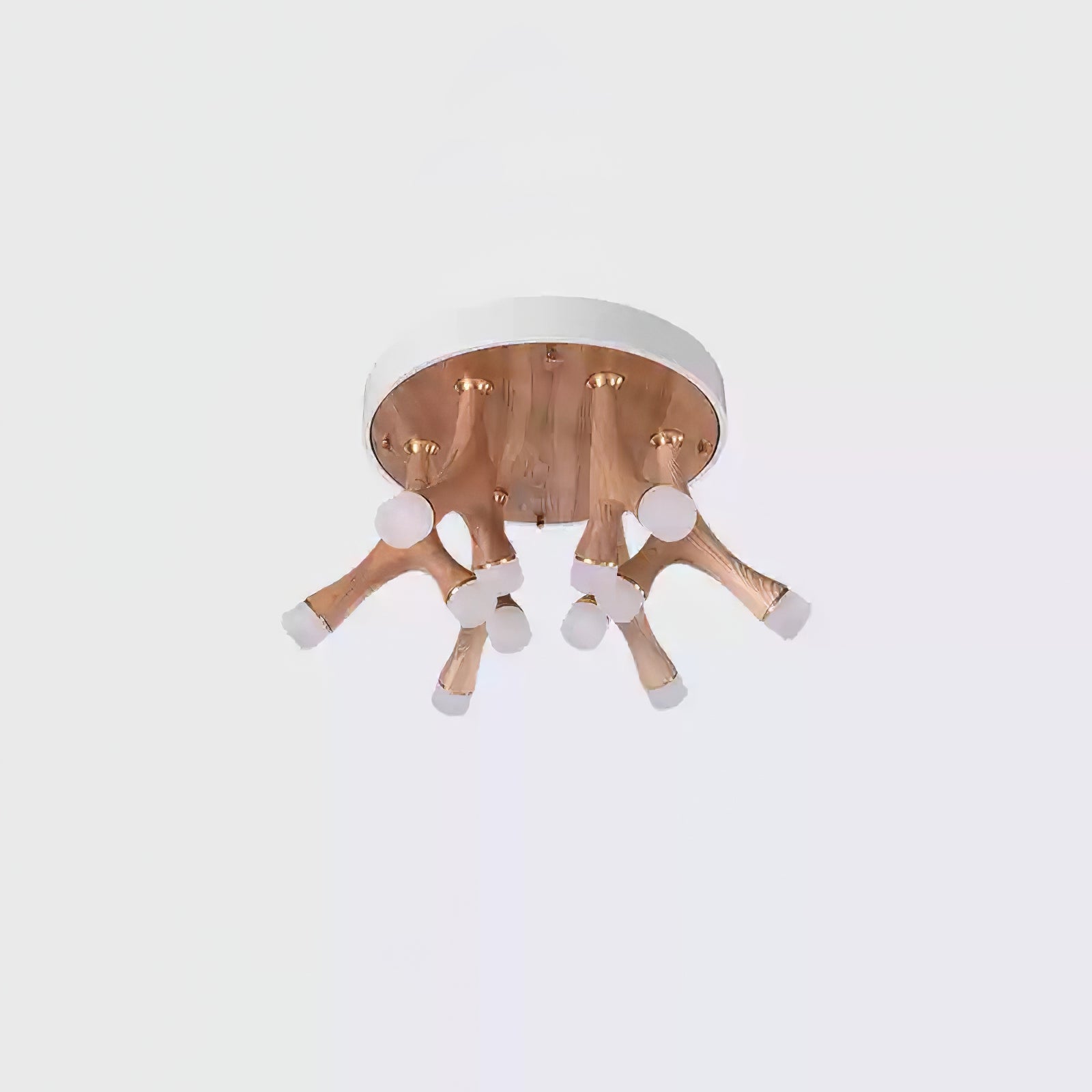 Vilorion Nature-Inspired Wood Ceiling Light - Blowlighting