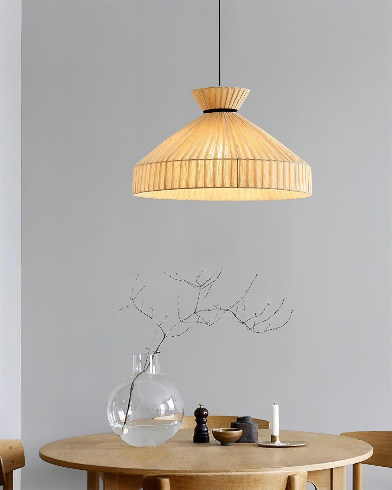 Tera Modern Weave Fabric Pendant Lamp