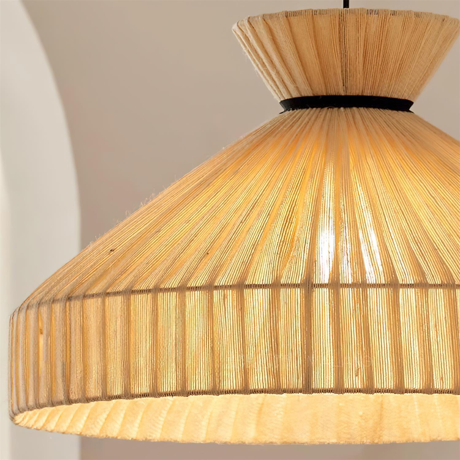 Tera Modern Weave Fabric Pendant Lamp