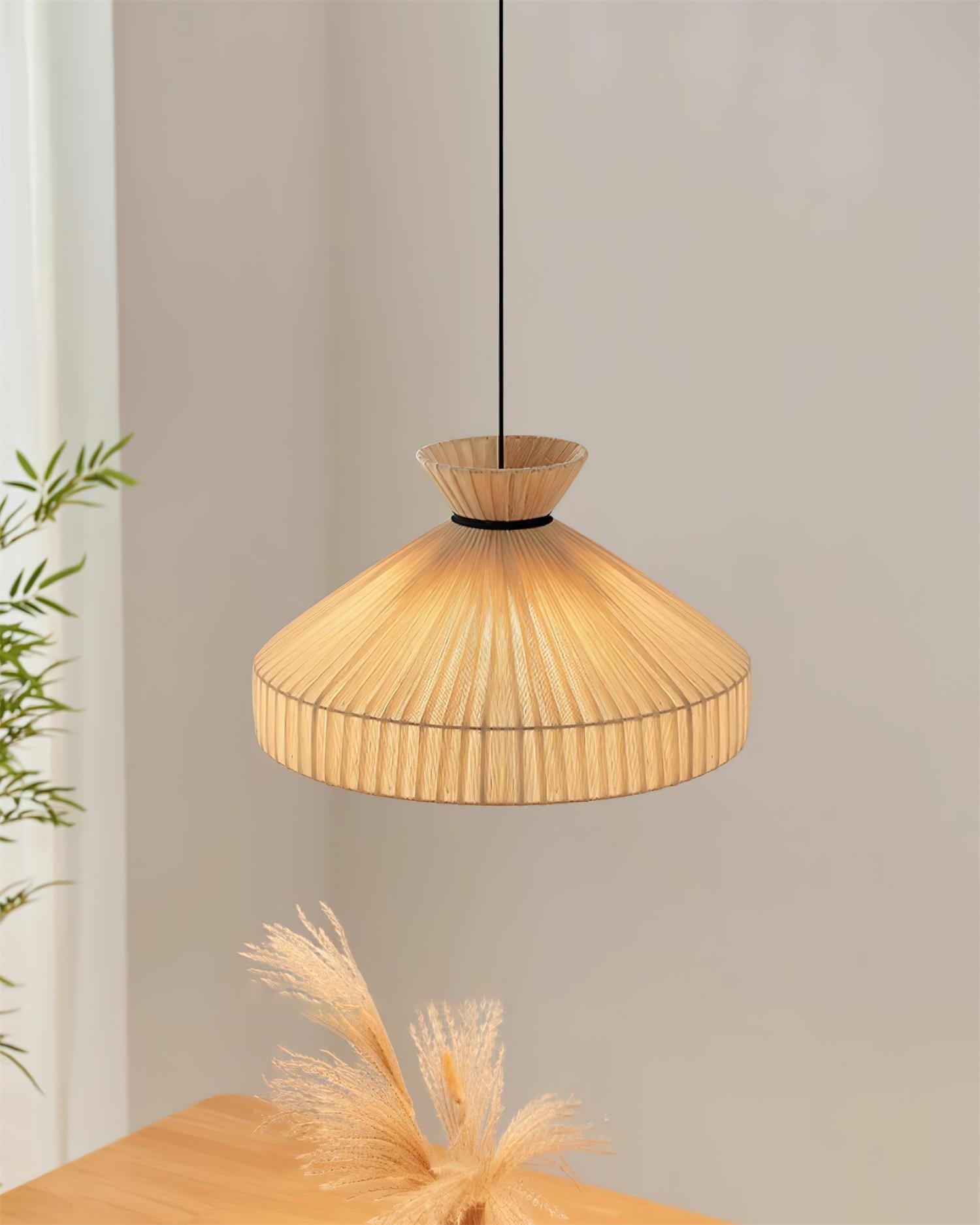 Tera Modern Weave Fabric Pendant Lamp