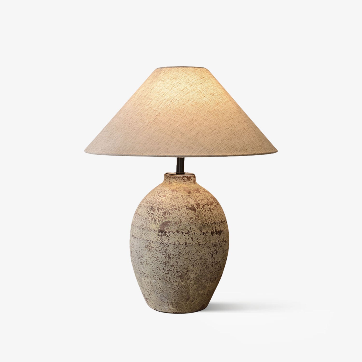 Terravina Textured Ceramic Table Lamp - Blowlighting