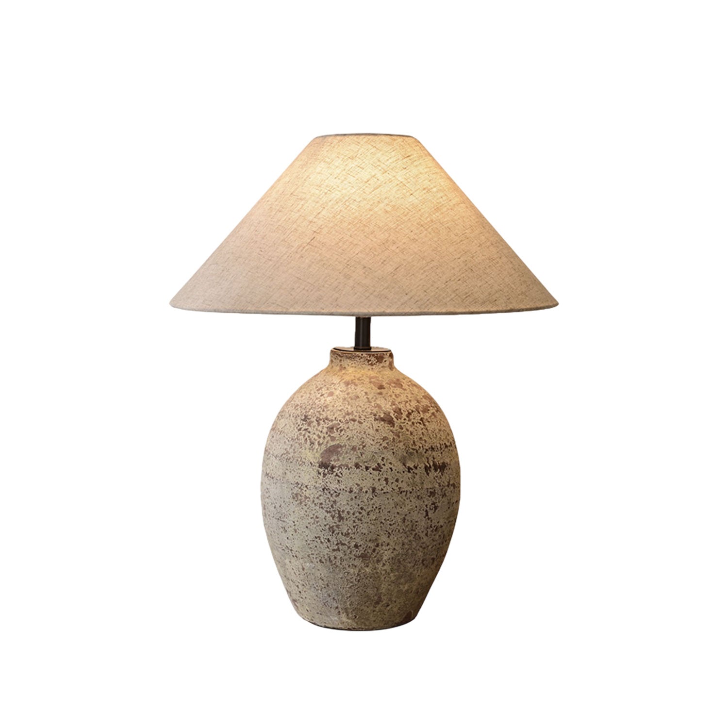 Terravina Textured Ceramic Table Lamp - Blowlighting