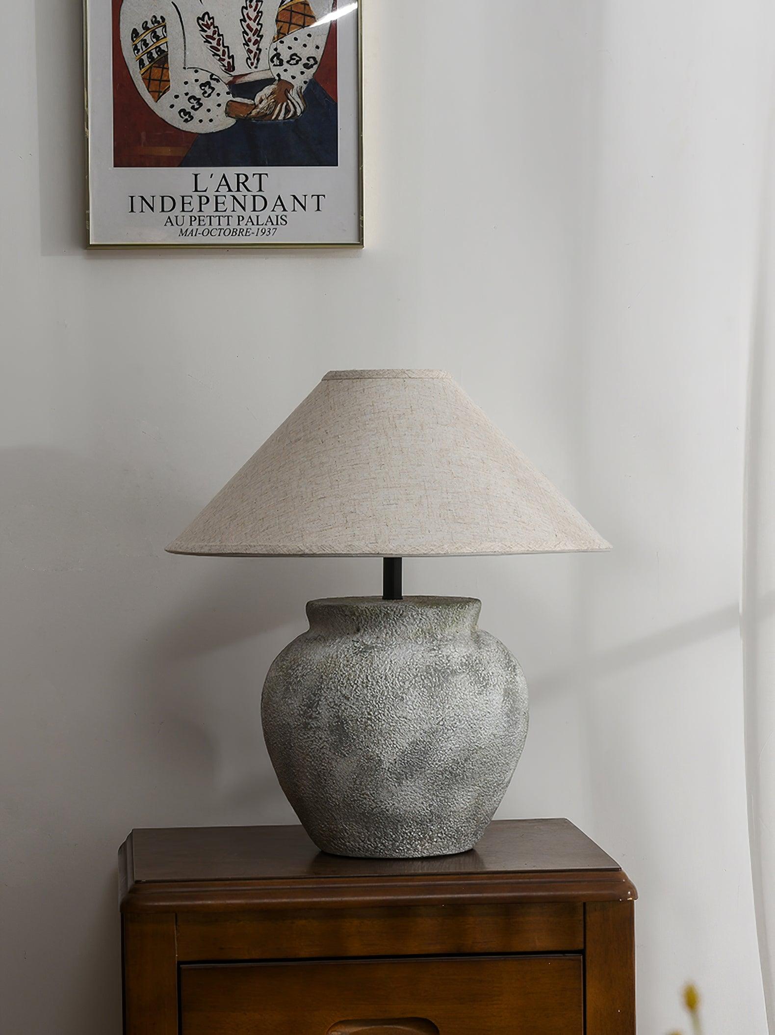 Ophaion Stone Table Lamp - Blowlighting